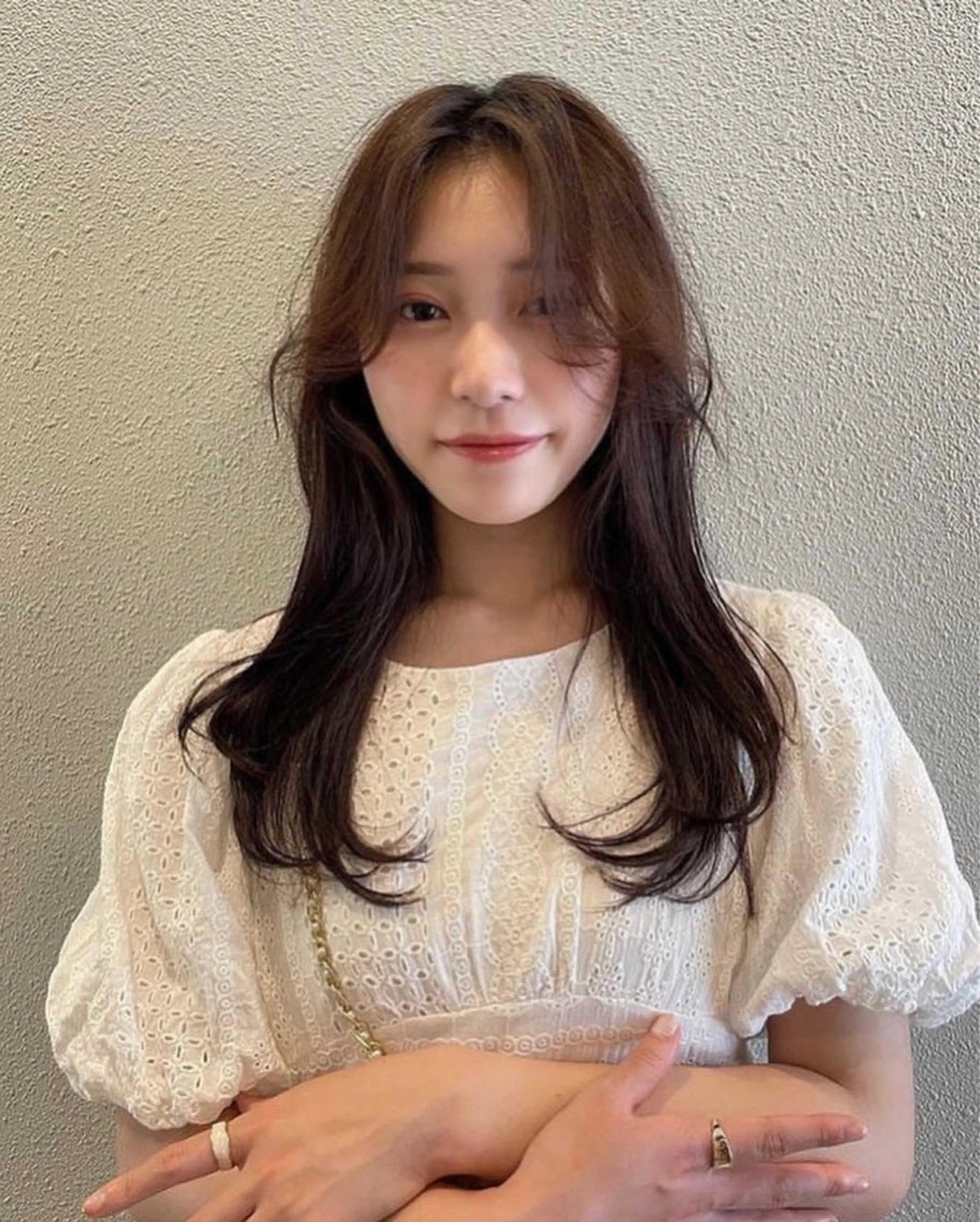 ロング カラー 💖ボブ/髪質改善 顔周りレイヤー/ユイのヘアスタイル