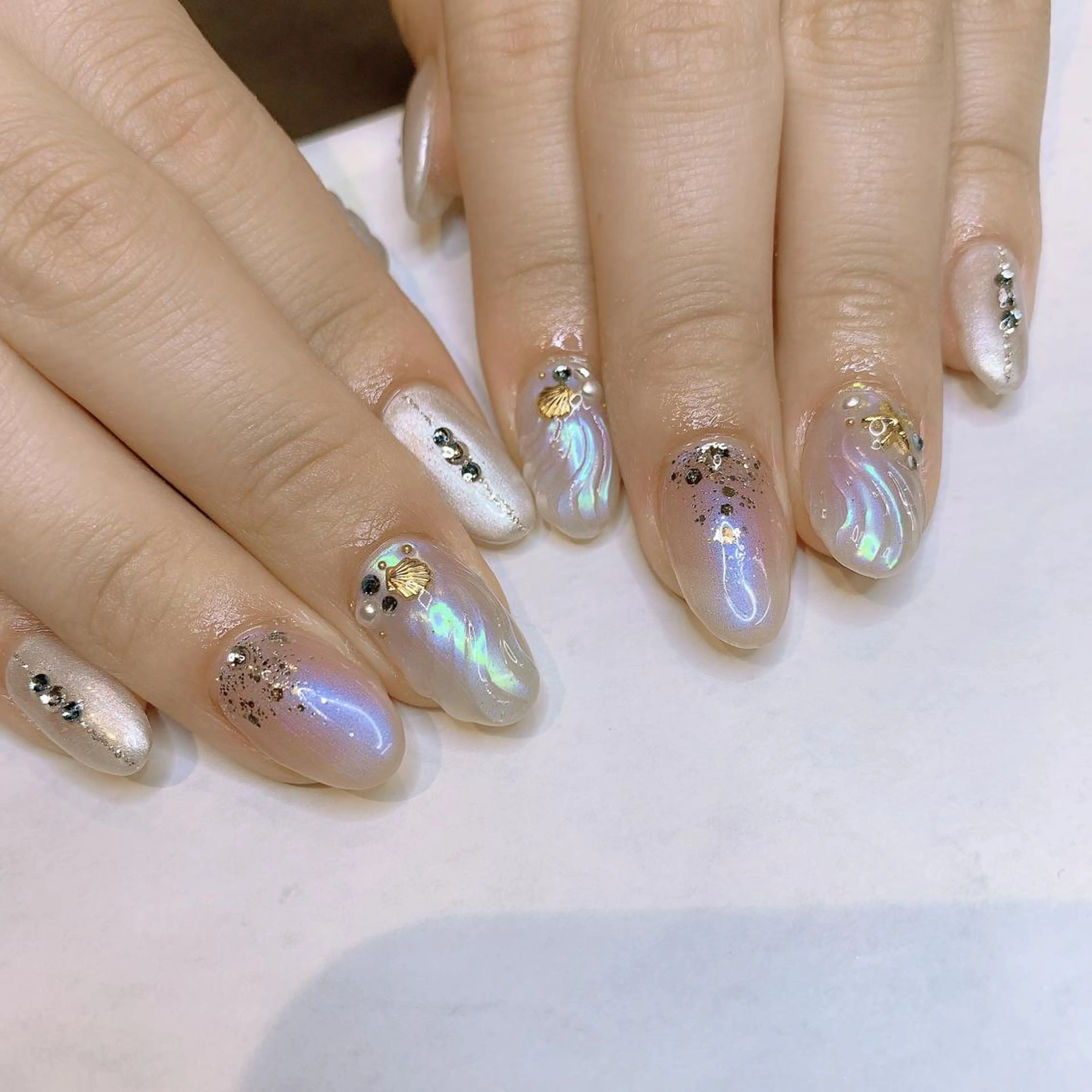 ネイル ハンドネイル フットネイル Adite nailのネイルデザイン