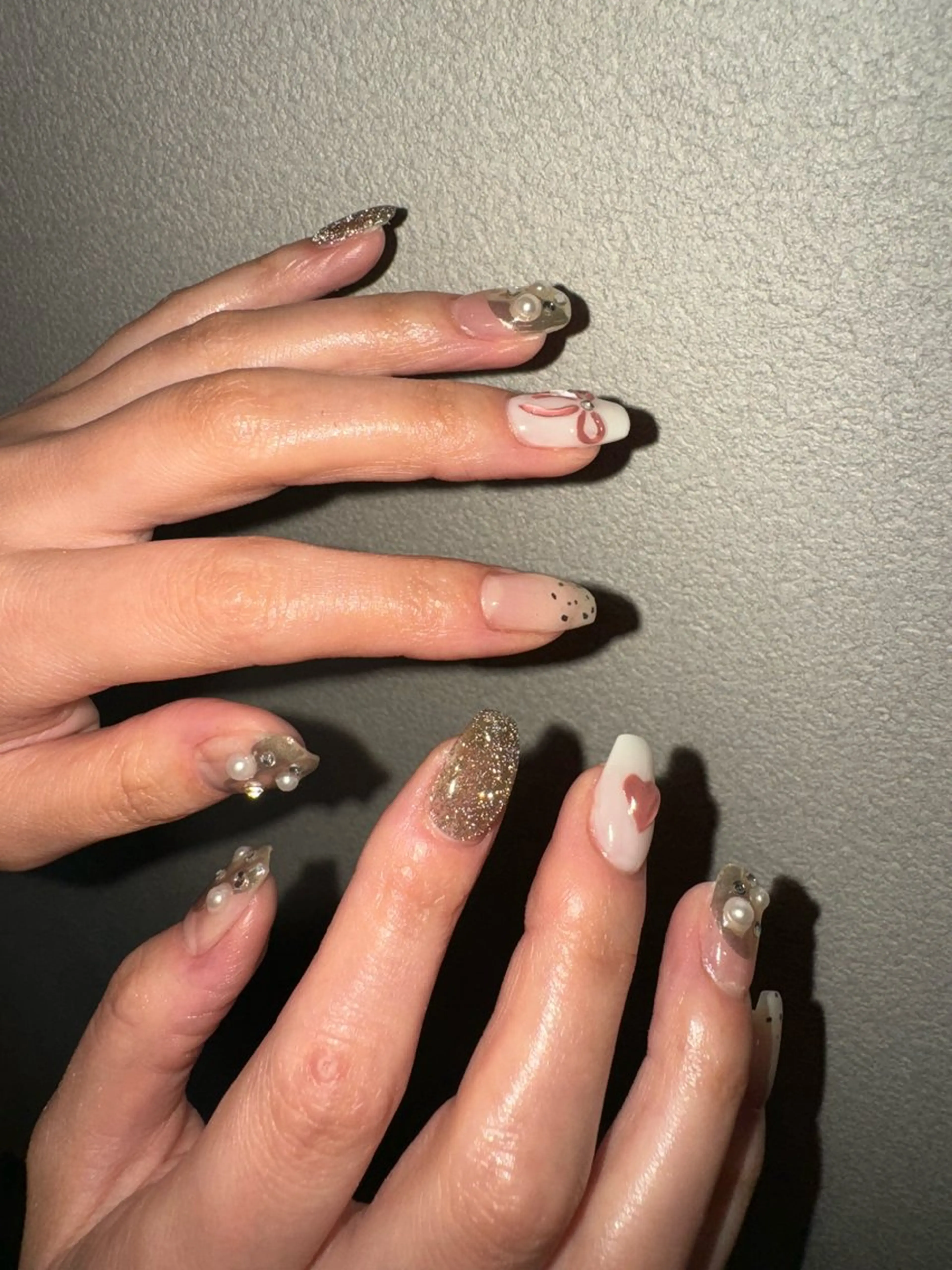 ネイル 持ち込み ハンドネイル nail salon ｎａｎｏのネイルデザイン