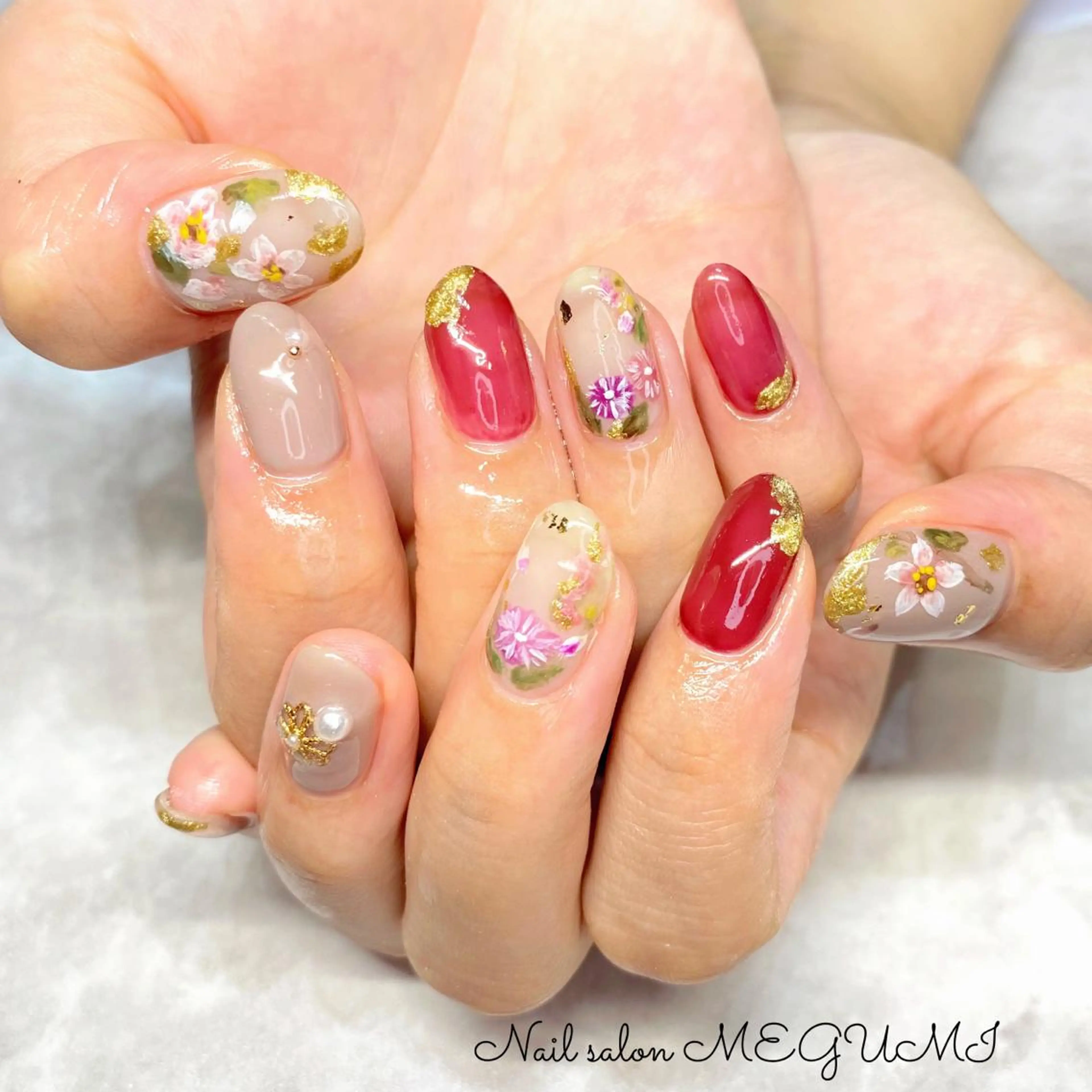 ネイル Nail salon MEGUMIのネイルデザイン