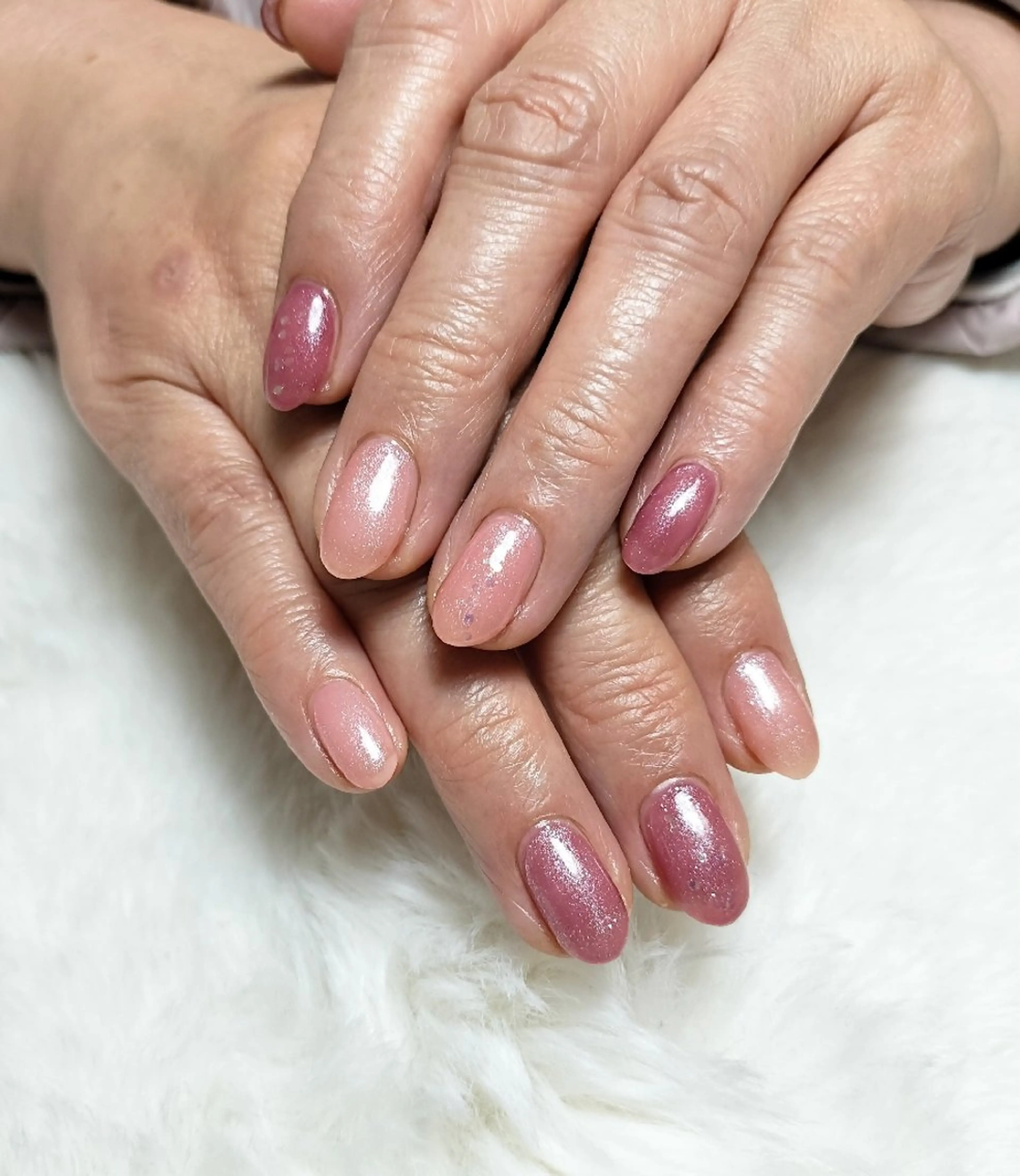 ネイル ワンカラーネイル ピンク 春ネイル megumi. sのネイルデザイン