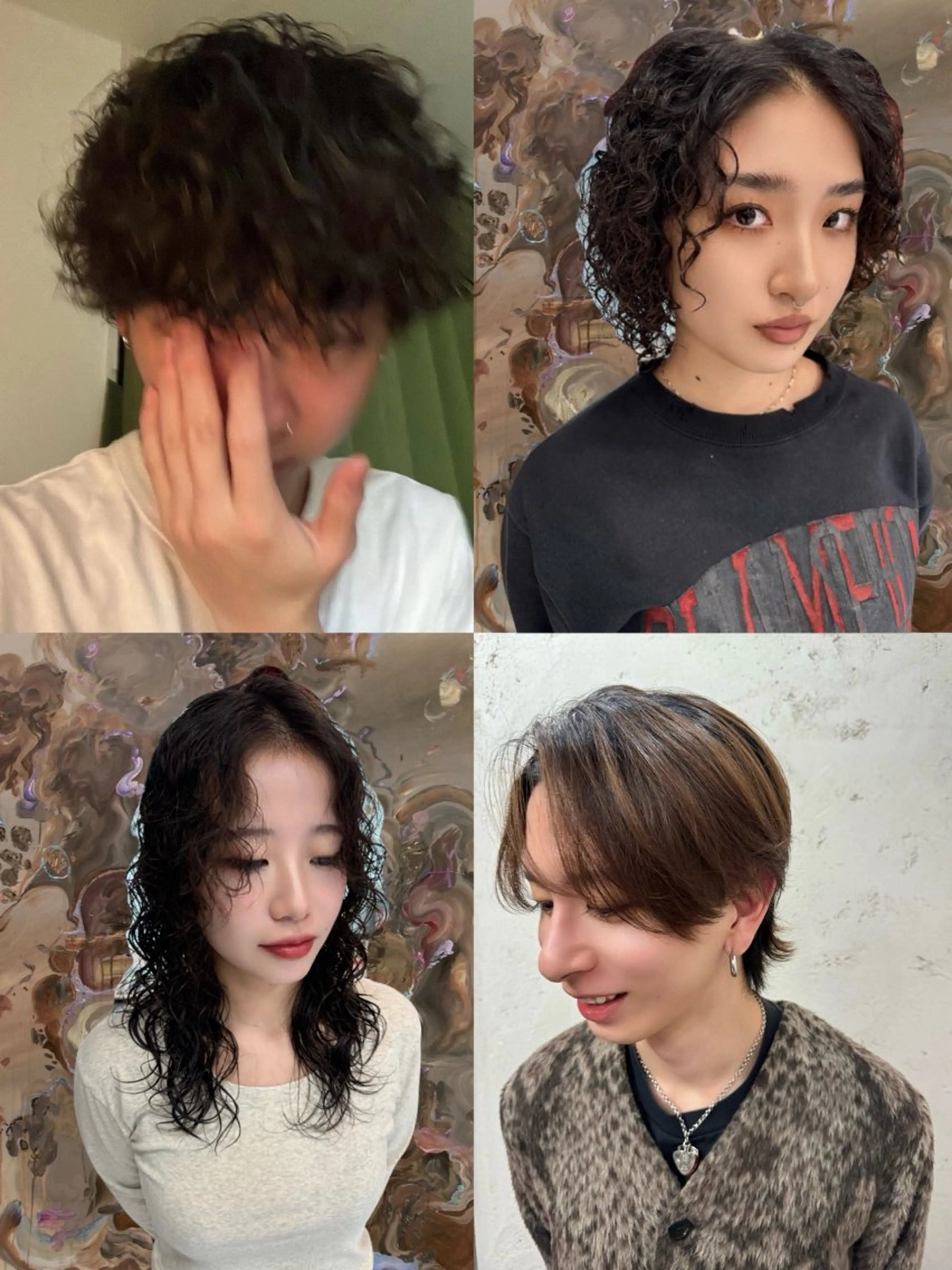 パーマ メンズ ᴘʀɪᴢᴇ 🌜 ᴀɴʀɪ 🌜のヘアスタイル