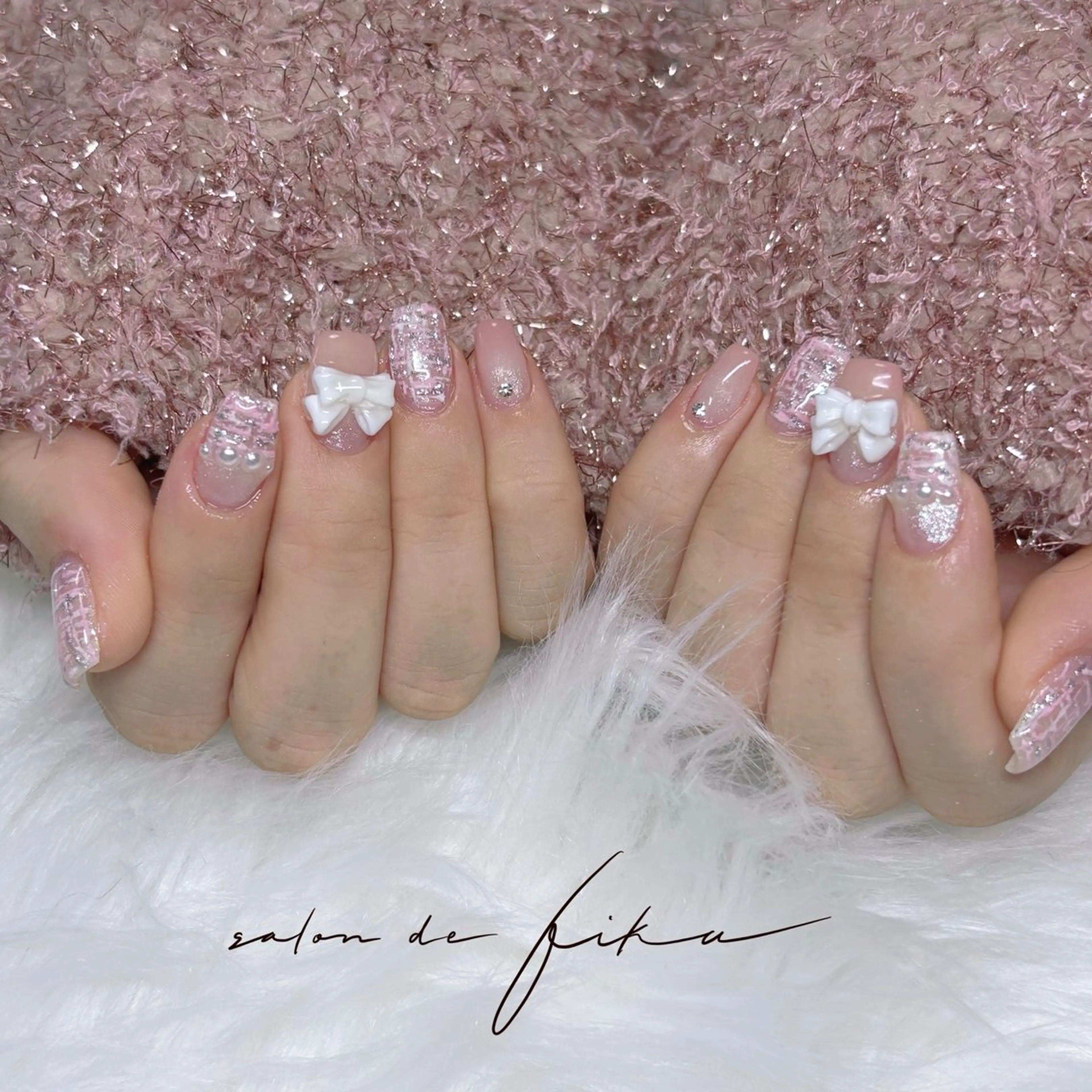 ネイル ハンドネイル 🐝TOMO🎀ིྀ 【パラジェル取扱店】のネイルデザイン