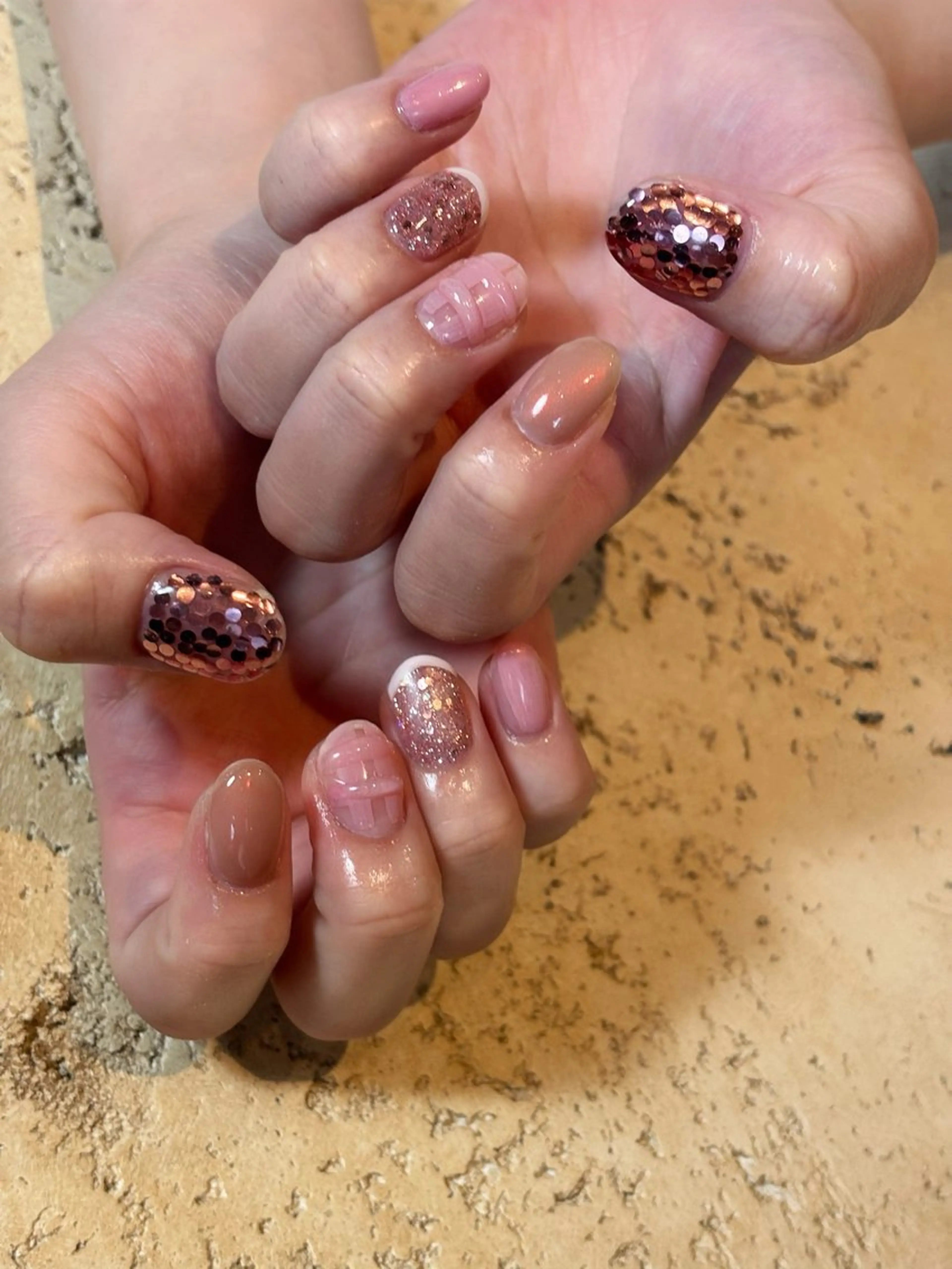 ネイル ハンドネイル 𝒦𝐸𝐼𝒩𝒜 錦糸町ネイルのネイルデザイン