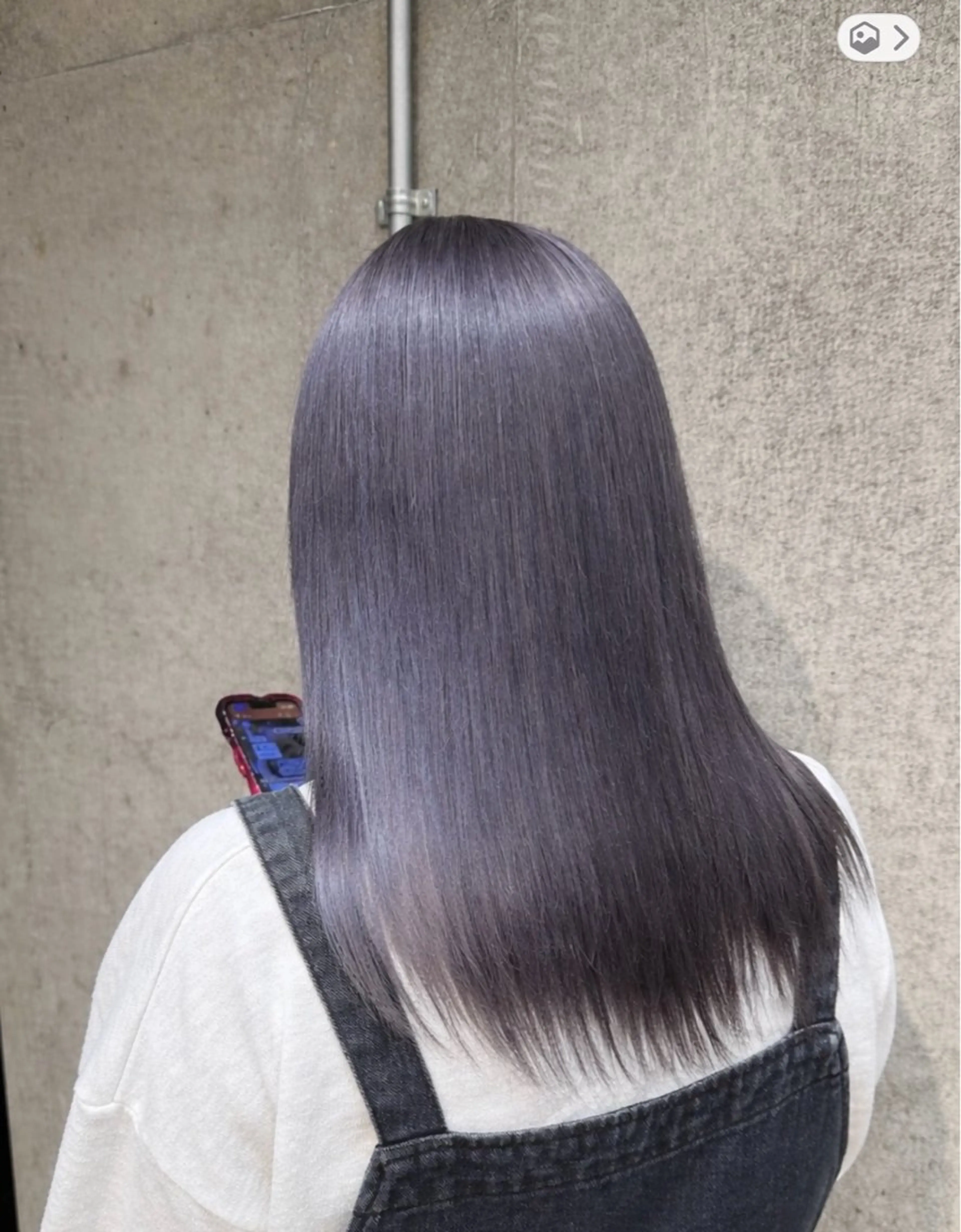 カラー ヘアカラー ブリーチ/透明感 カラー🖤🪽みさきのヘアスタイル