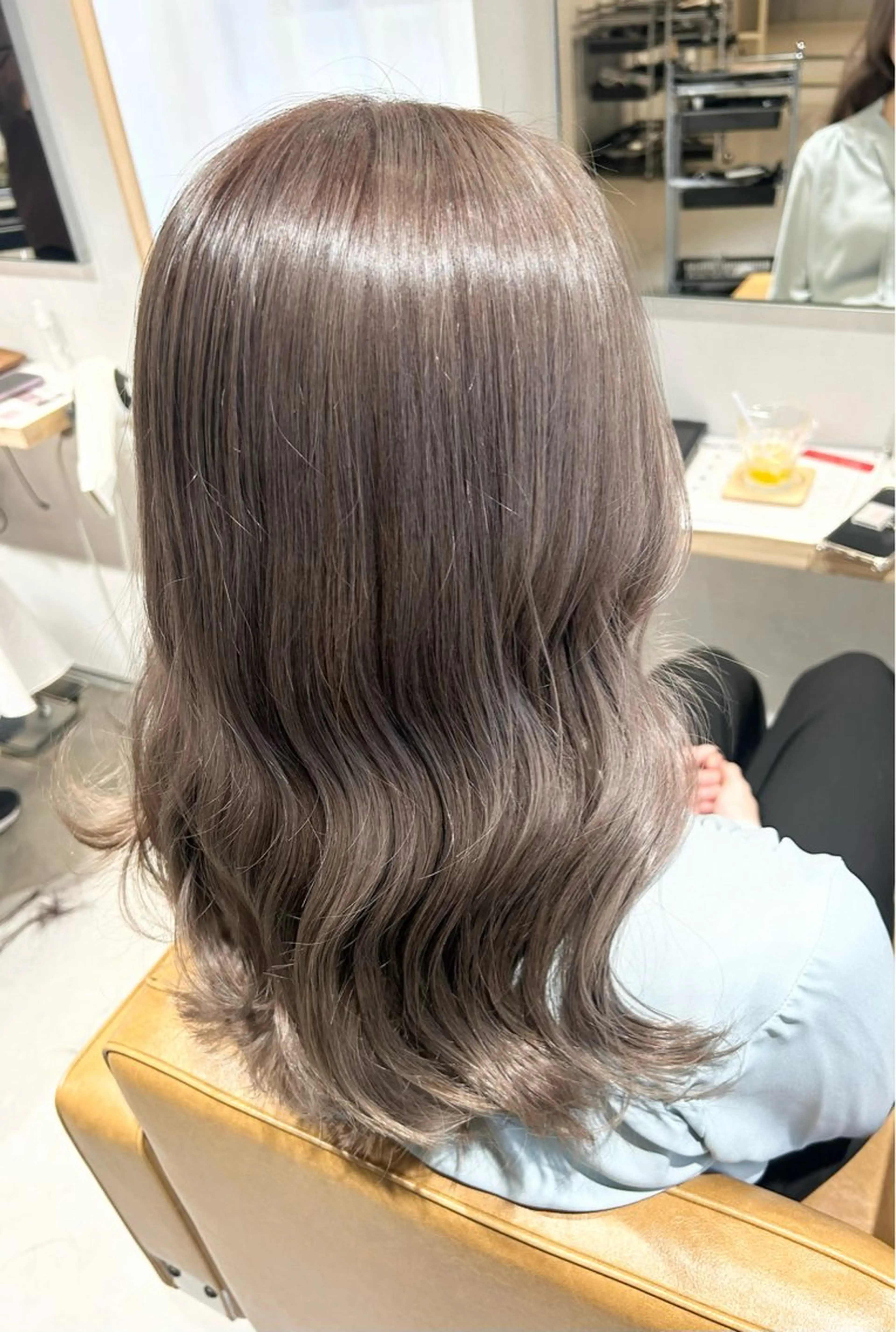 ロング ヘアカラー トリートメント 艶髪/韓国風🤍🖤 小林実央‎のヘアスタイル