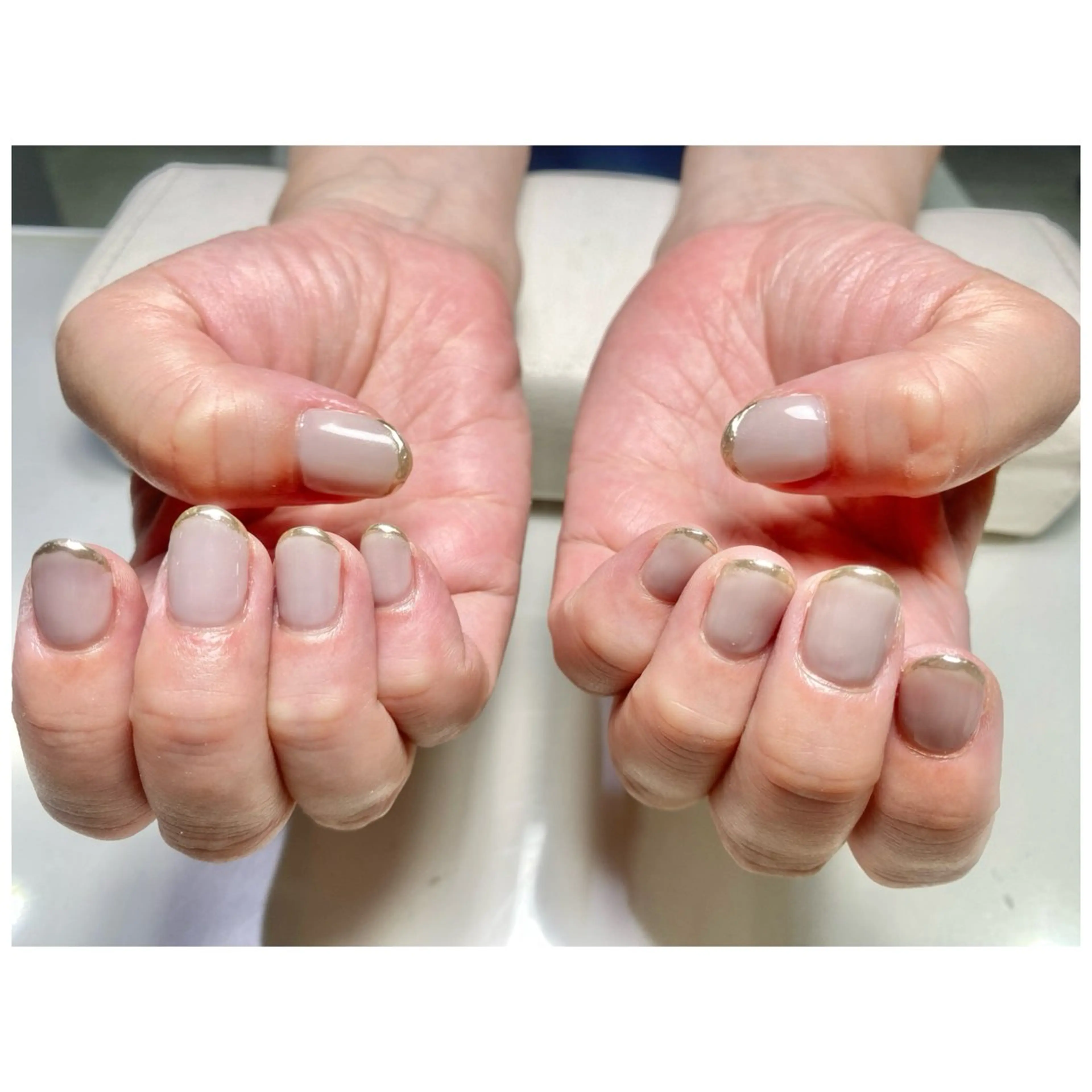 ネイル フレンチネイル ミラーネイル ニュアンスネイル オフィスネイル ハンドネイル tumake Yuiのネイルデザイン