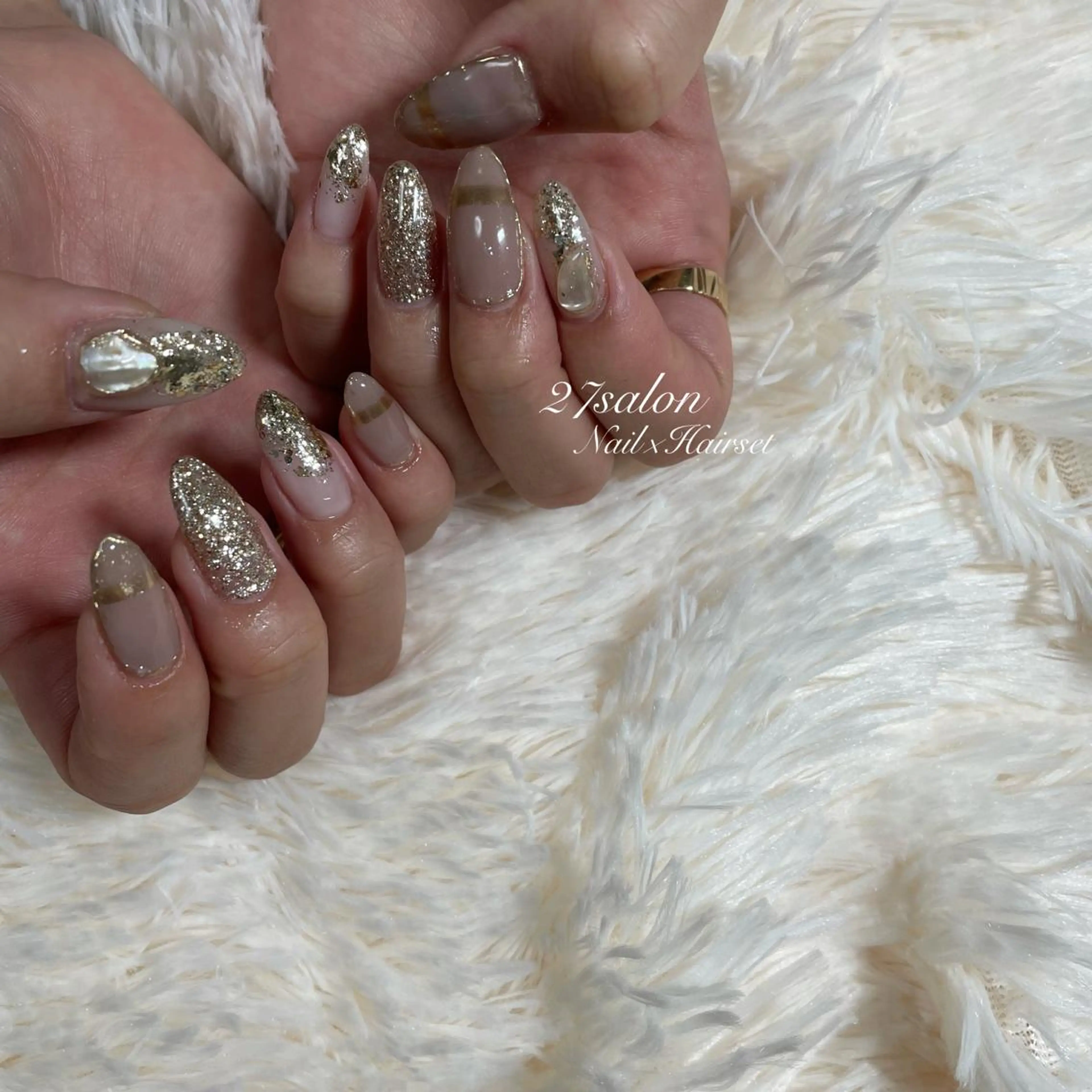 ネイル ニュアンスネイル 27salon yuinaのネイルデザイン