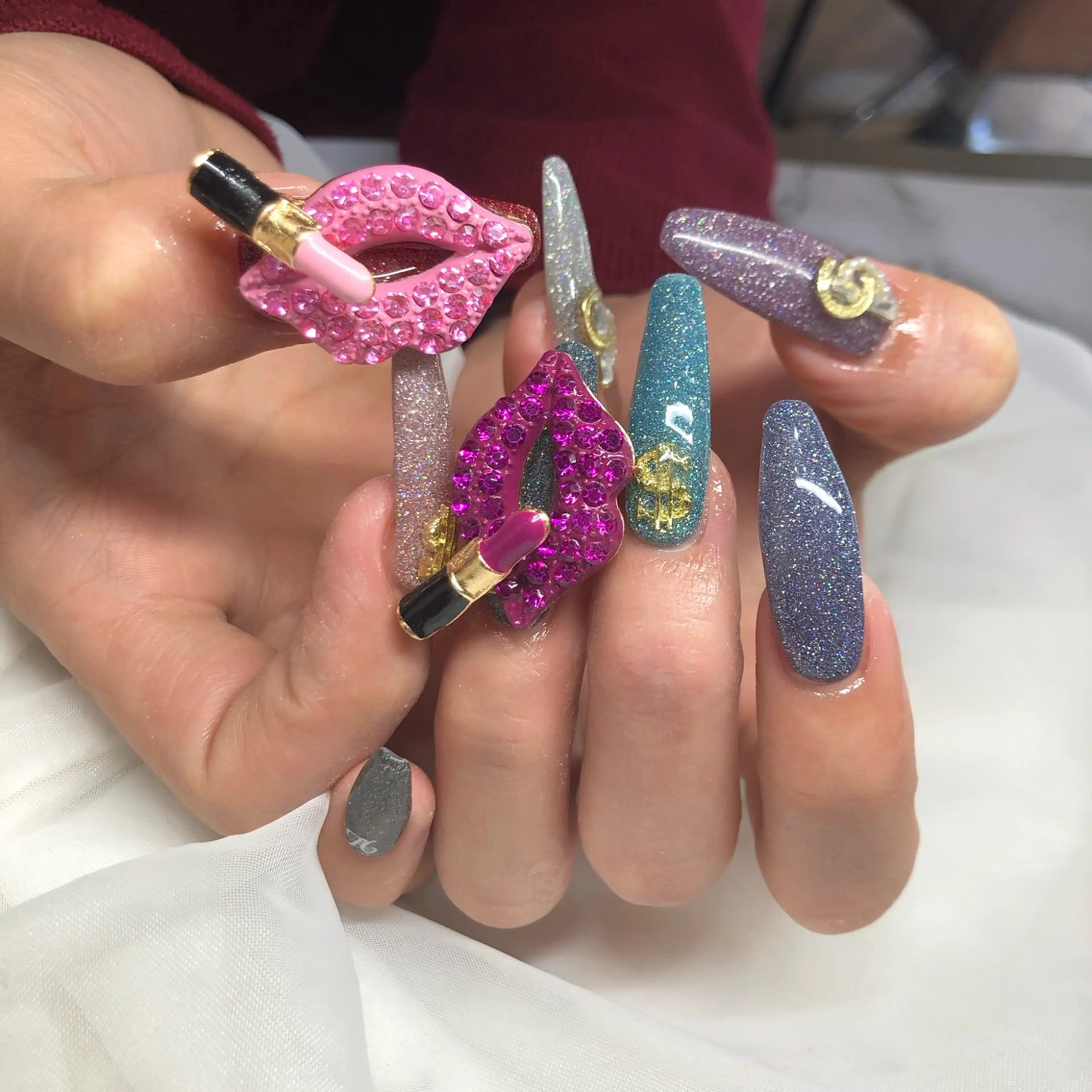 ネイル フレンチネイル ジェルネイル グラデーション マグネットネイル メンズネイル ハンドネイル Gracias. rieのネイルデザイン