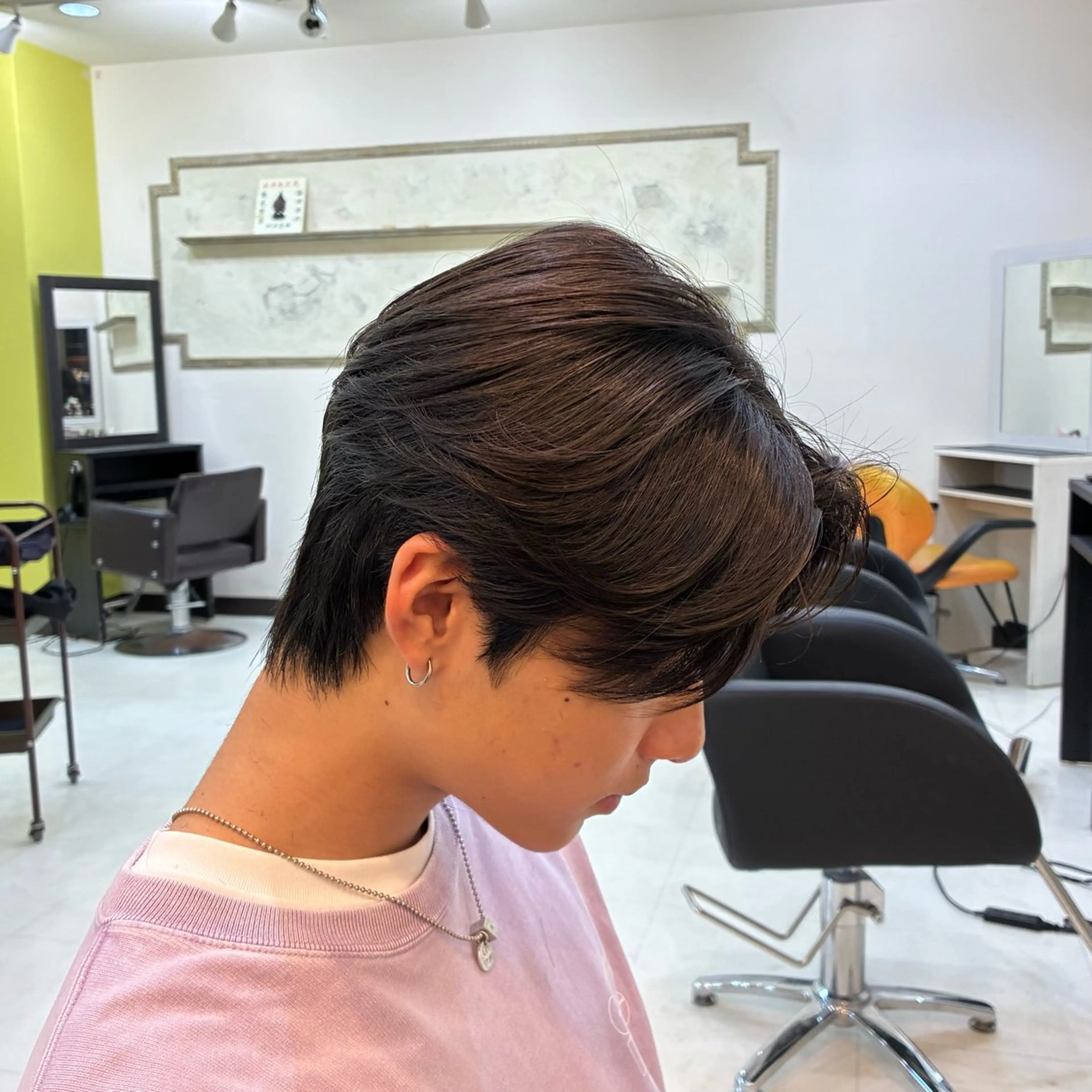 カット＋ダウンパーマの写真