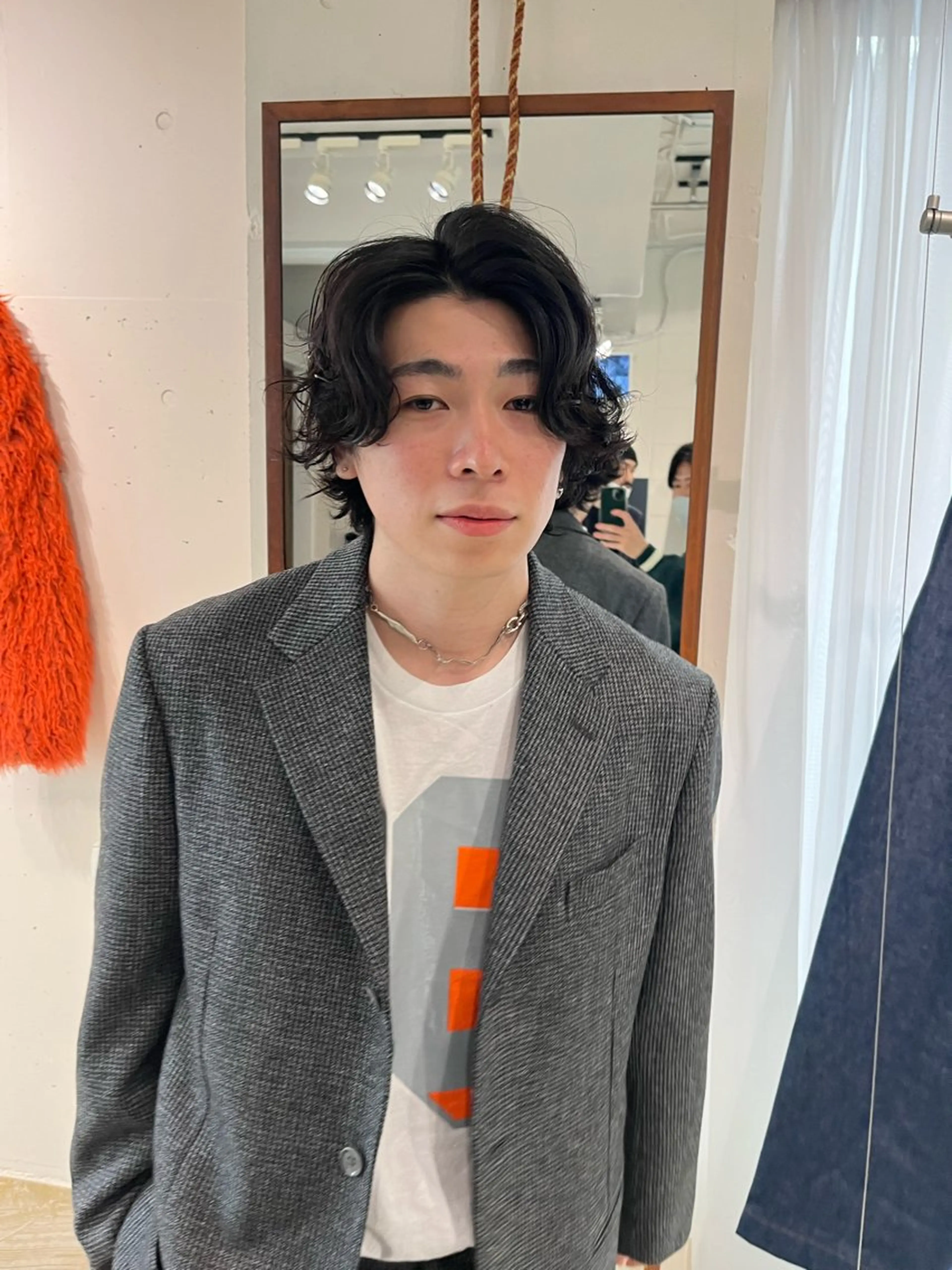 【⚡️4月18.25日限定⚡️】カットメンズパーマ🌀ご新規様限定でメンズパーマ格安で出しております。の写真