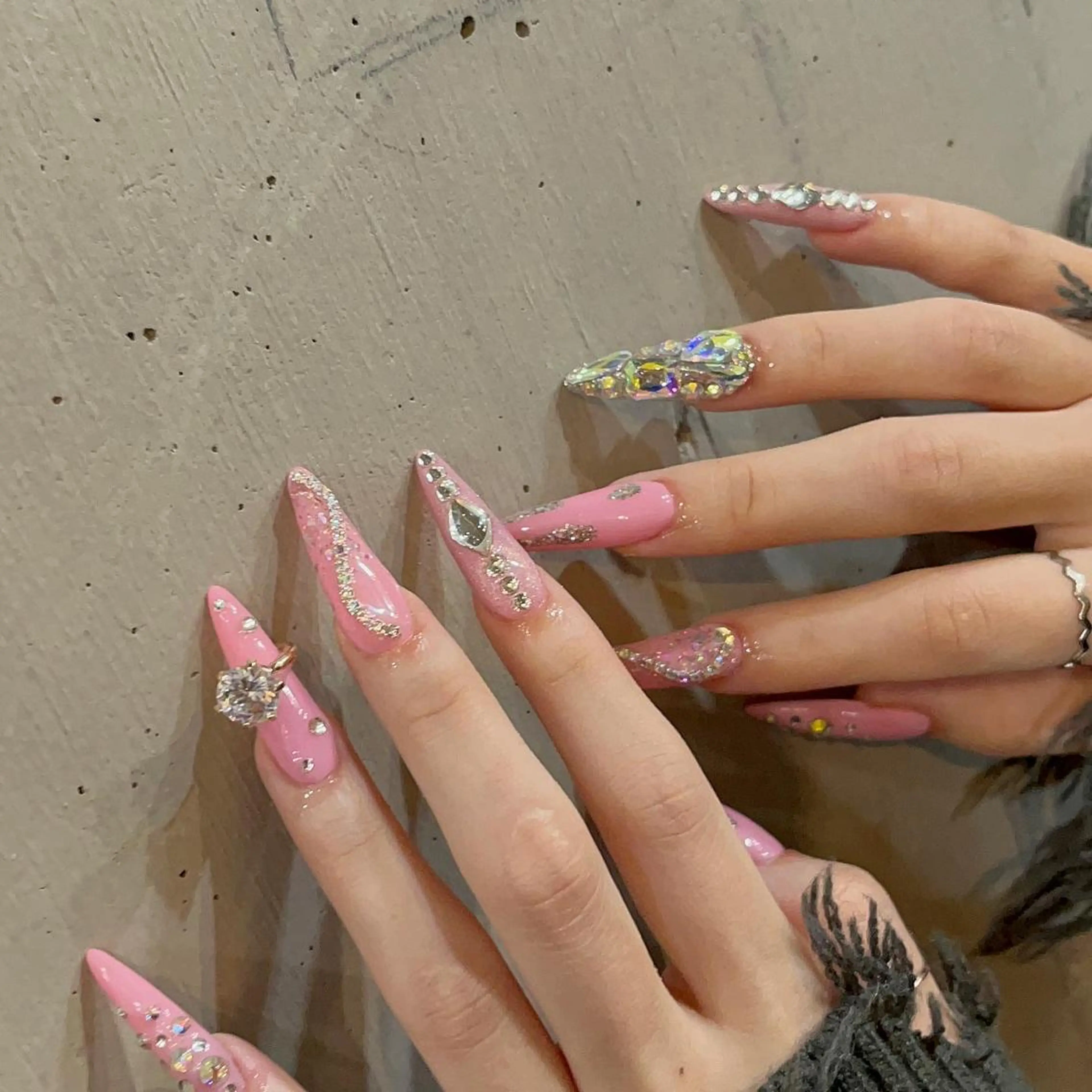 ネイル ハンドネイル IROHA Nail 矢掛萌子のネイルデザイン