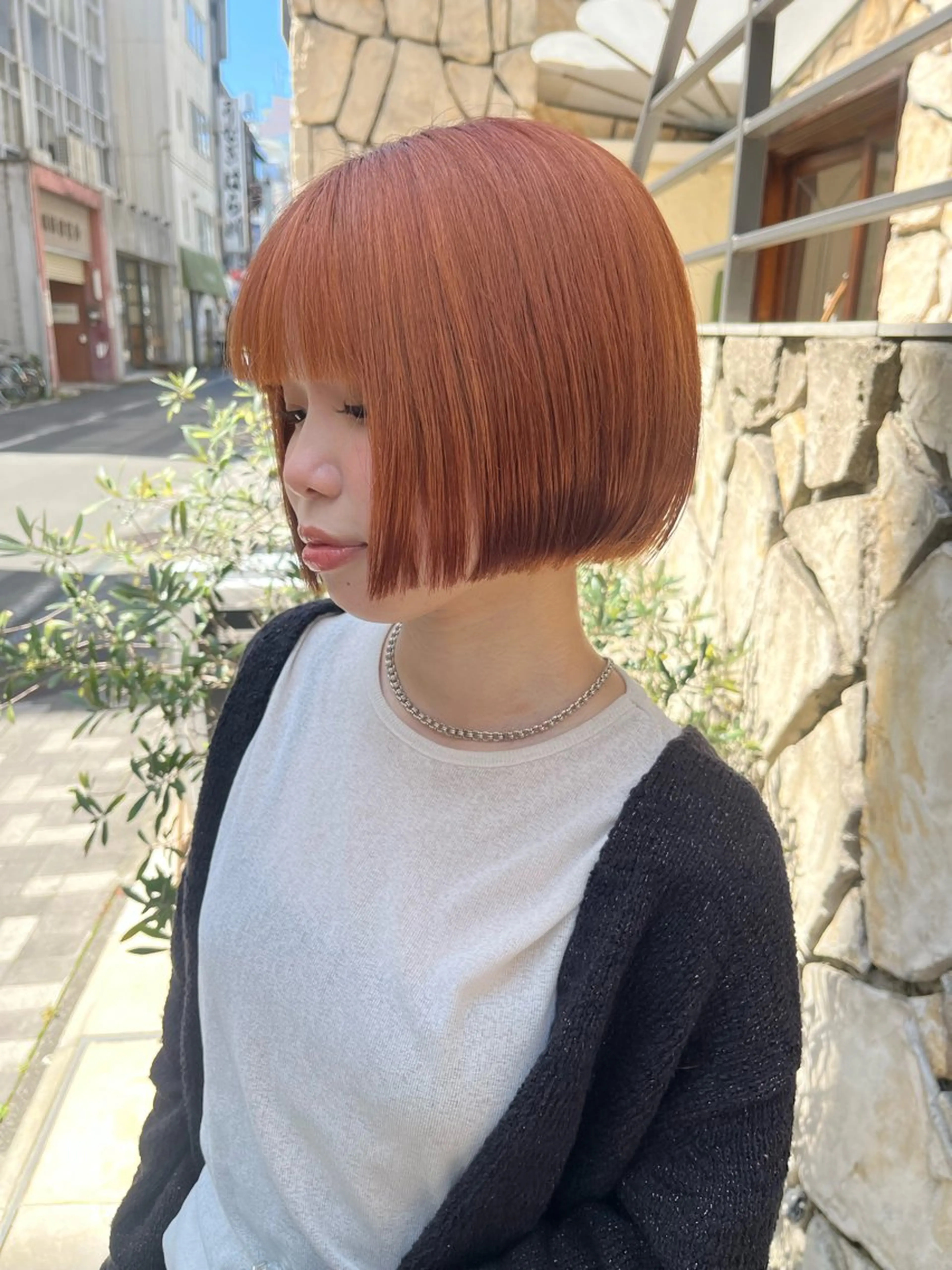 ショート カラー AOI ハイトーン/ボブのヘアスタイル