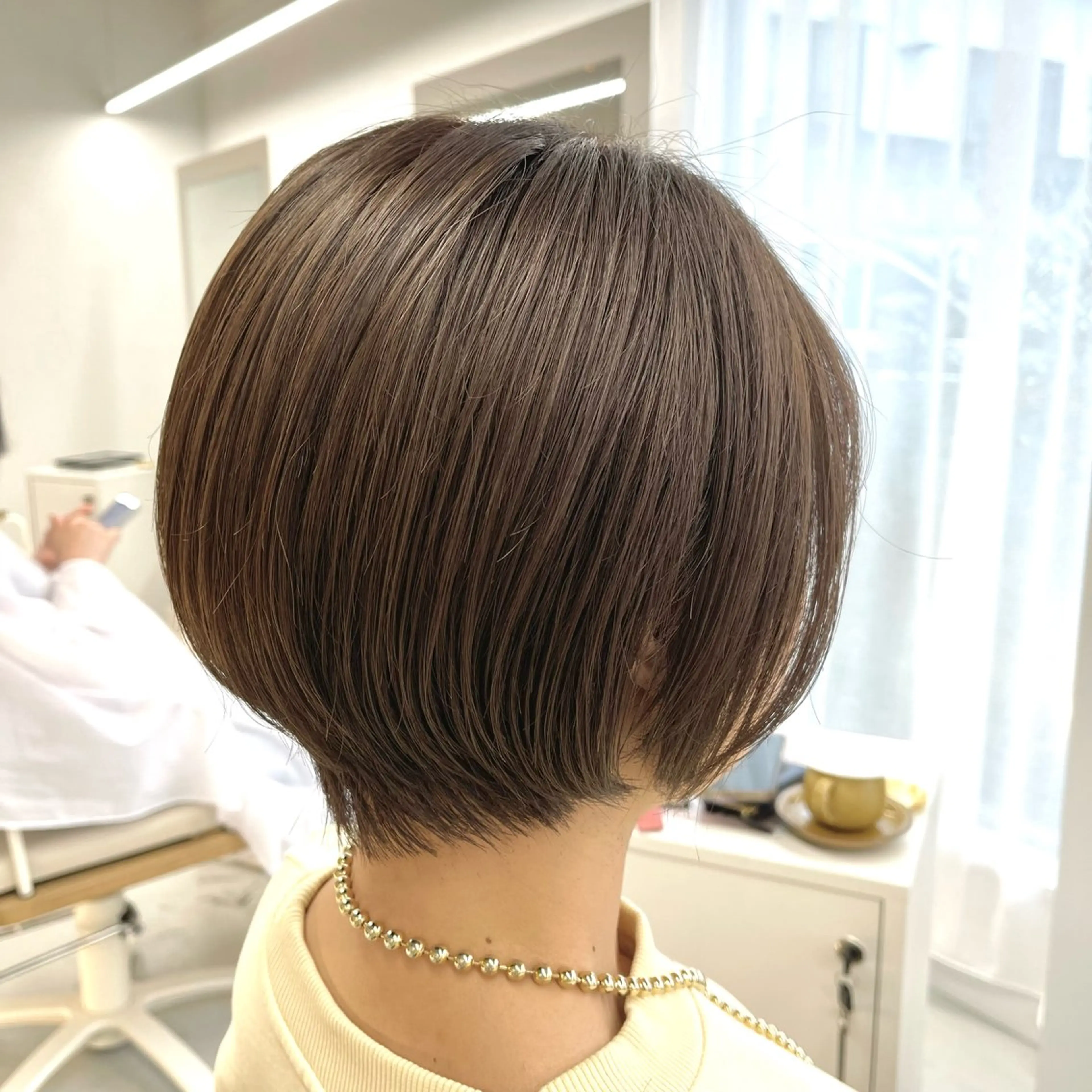 ショート 柴田泰秀sotti. 髪質改善/ブリーチのヘアスタイル