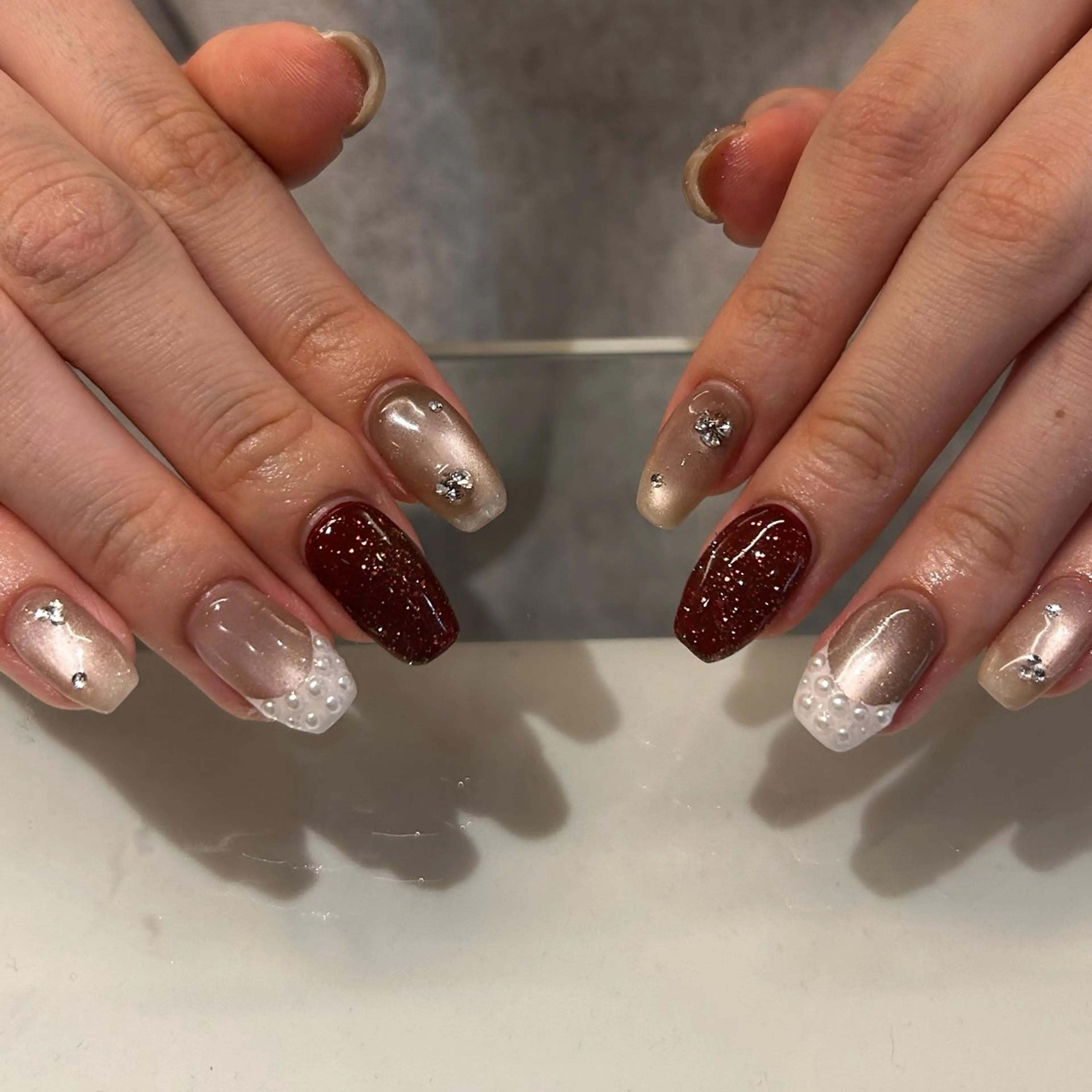 ネイル ハンドネイル wakana♡ 自由が丘/パラジェルのネイルデザイン