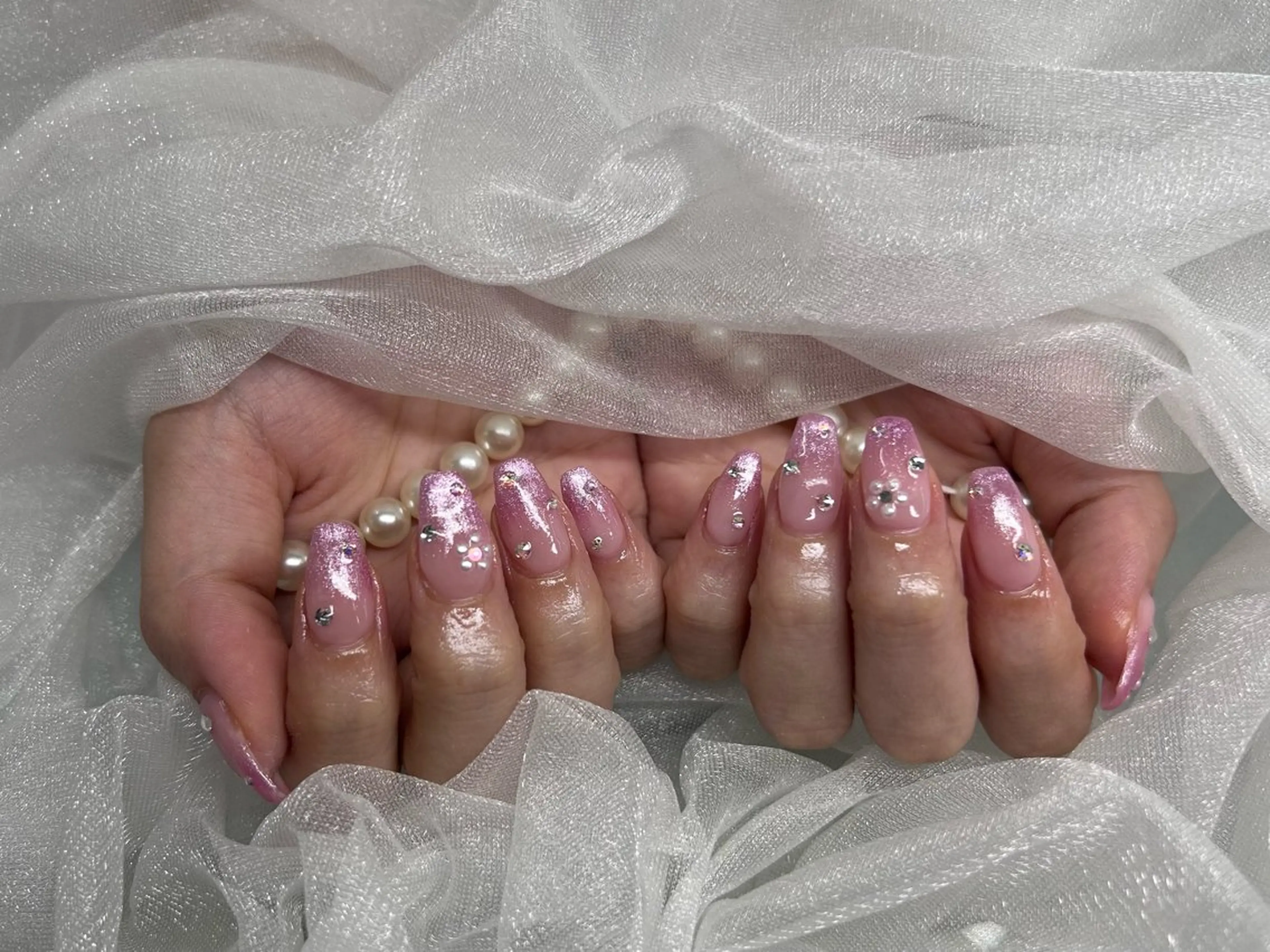 ネイル 持ち込み 加藤 楓子のネイルデザイン