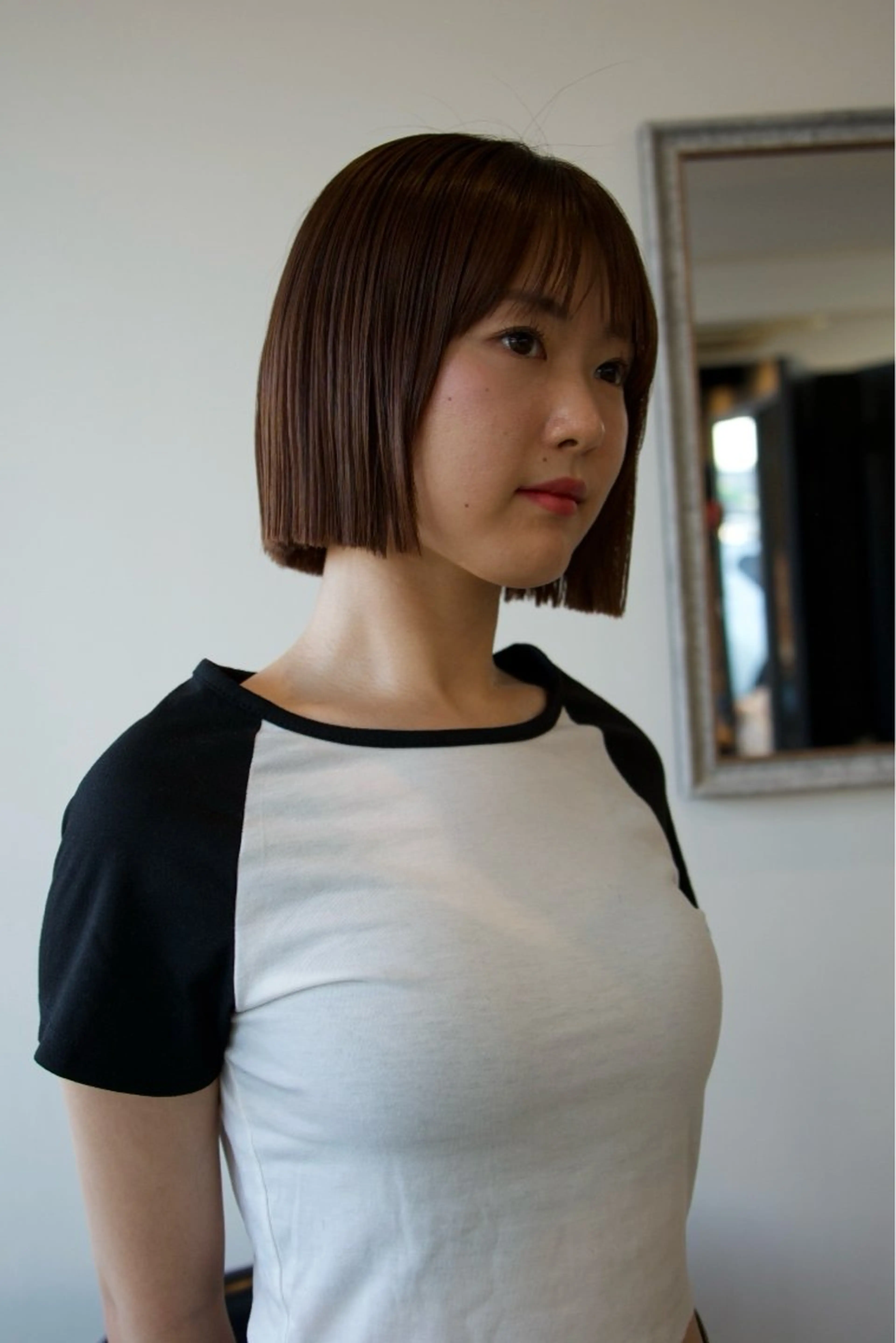 ミディアム 出島 凜平のヘアスタイル