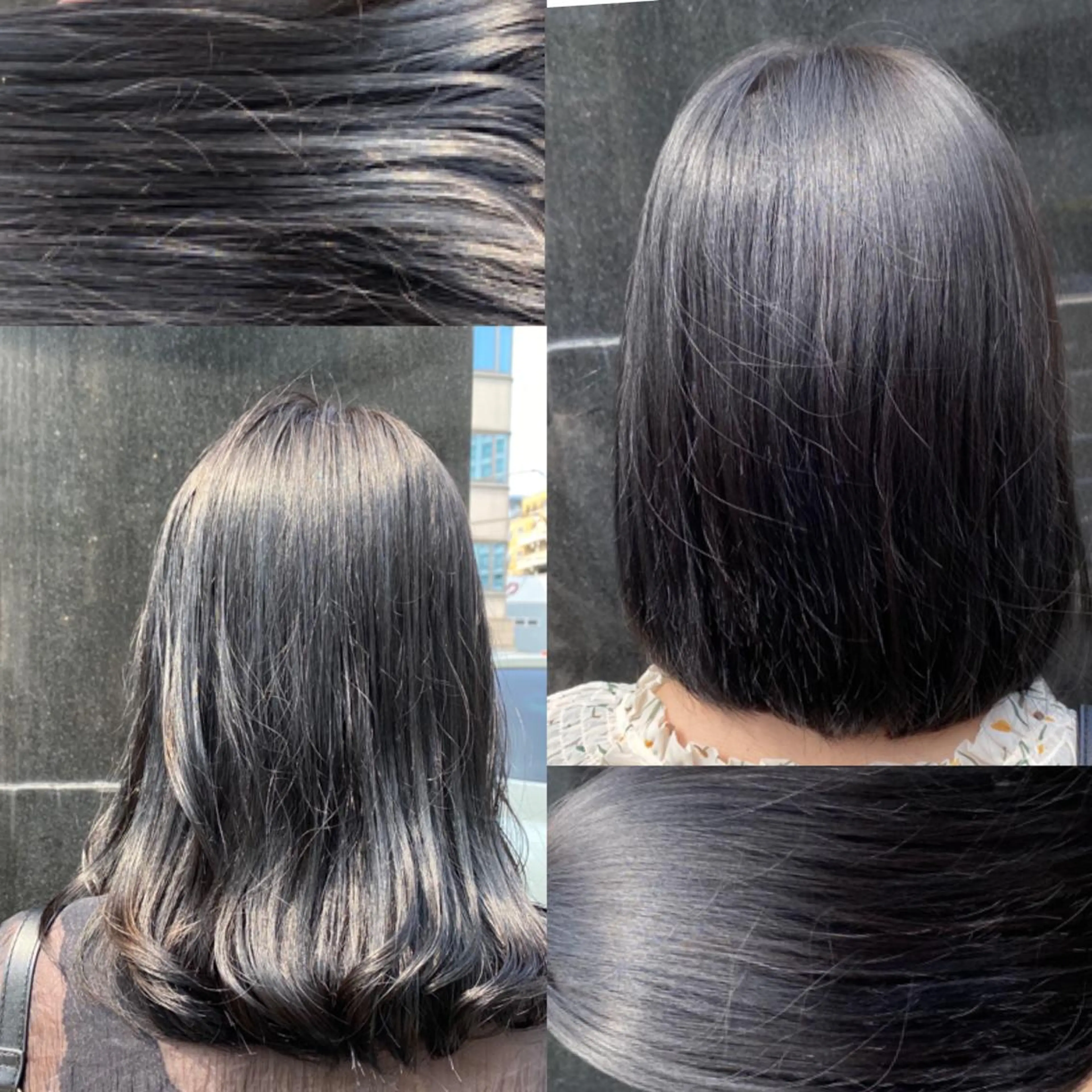 ミディアム カラー パーマ ヘアアレンジ ネイル マツエク・マツパ 韓国風ベージュ🤎 赤みなし🌿横浜🤎のヘアスタイル