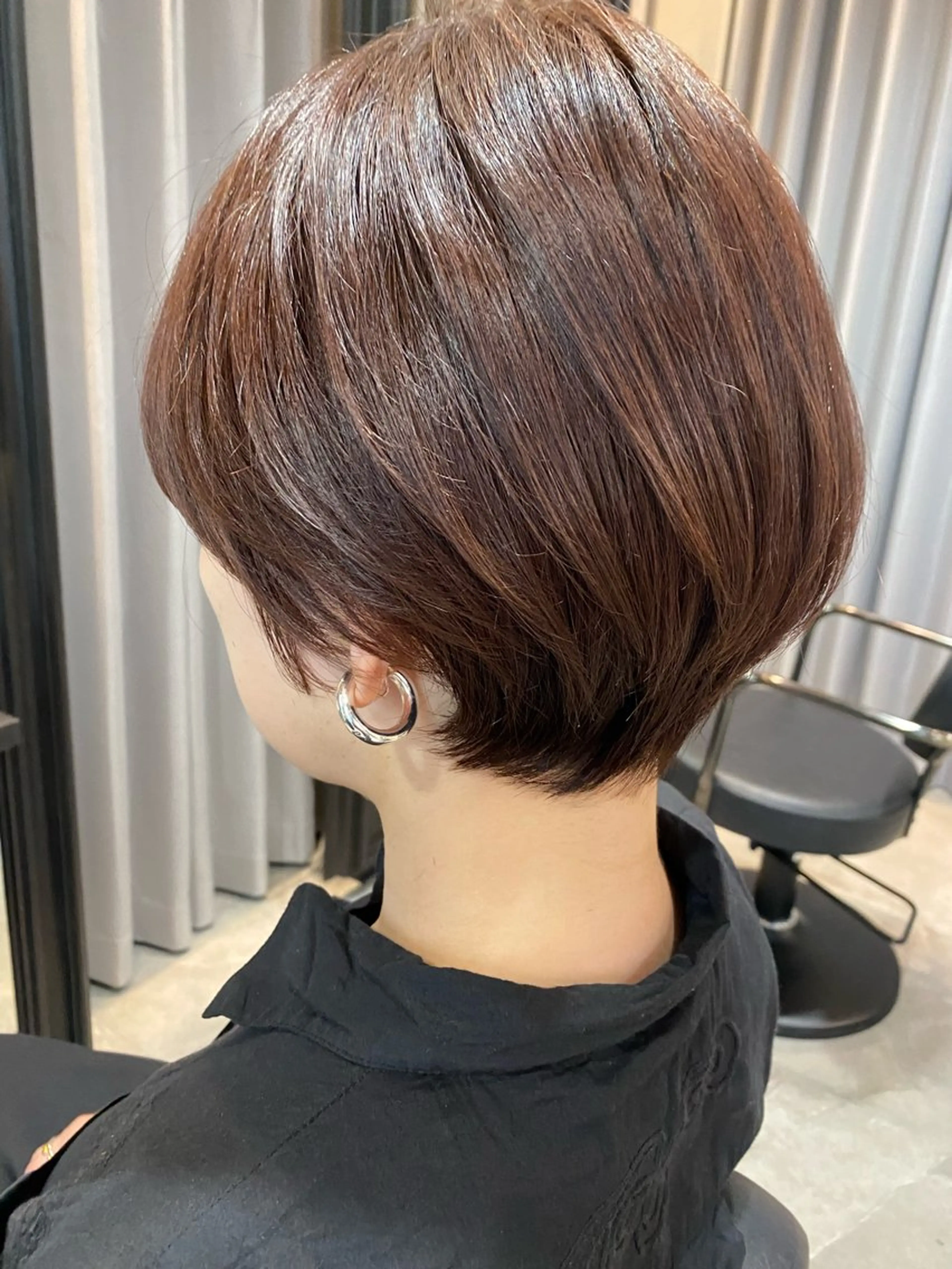 ショート カラー 🩷🍭中津・梅田 エリア🍬💜のヘアスタイル