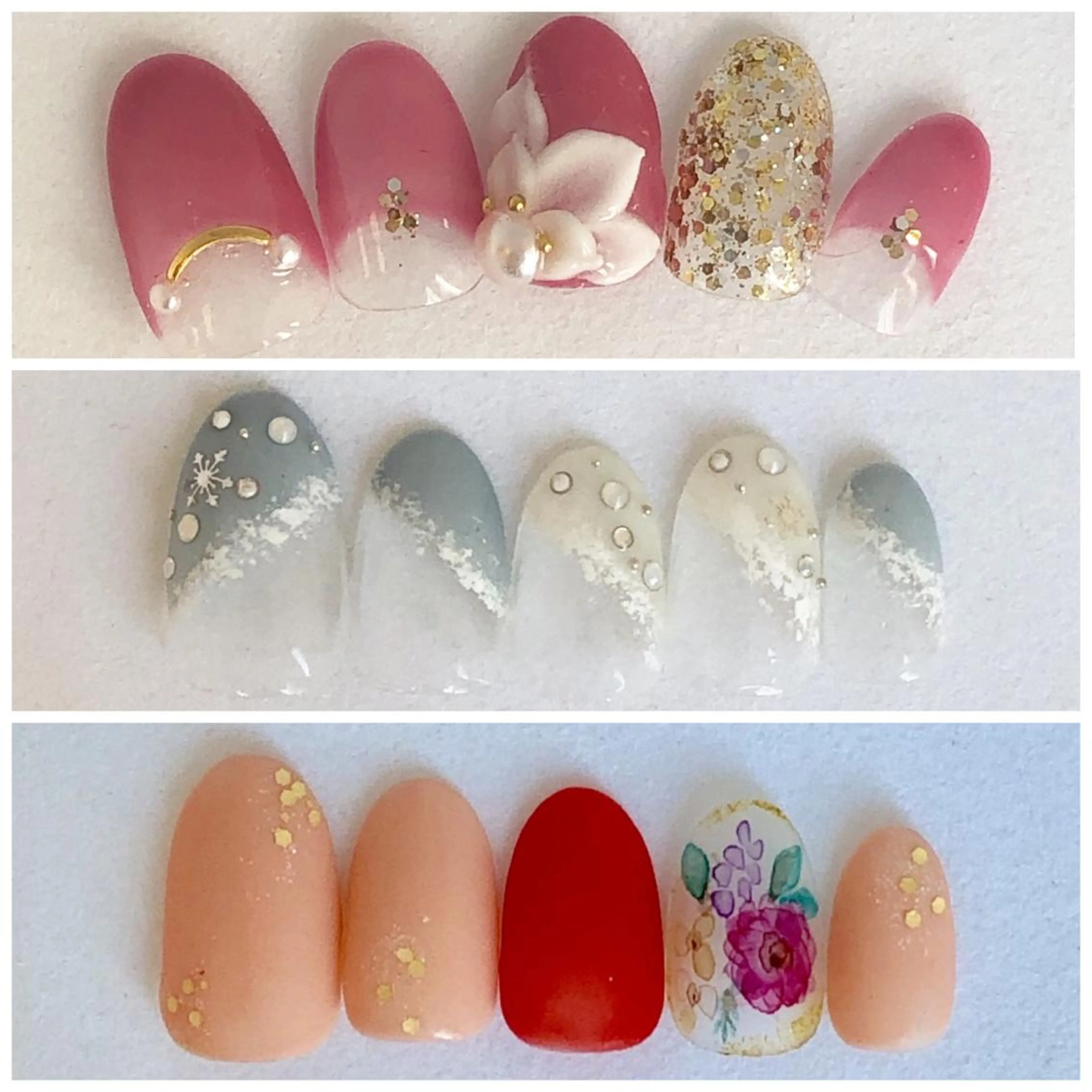 ネイル マナビス& ボワールのネイルデザイン