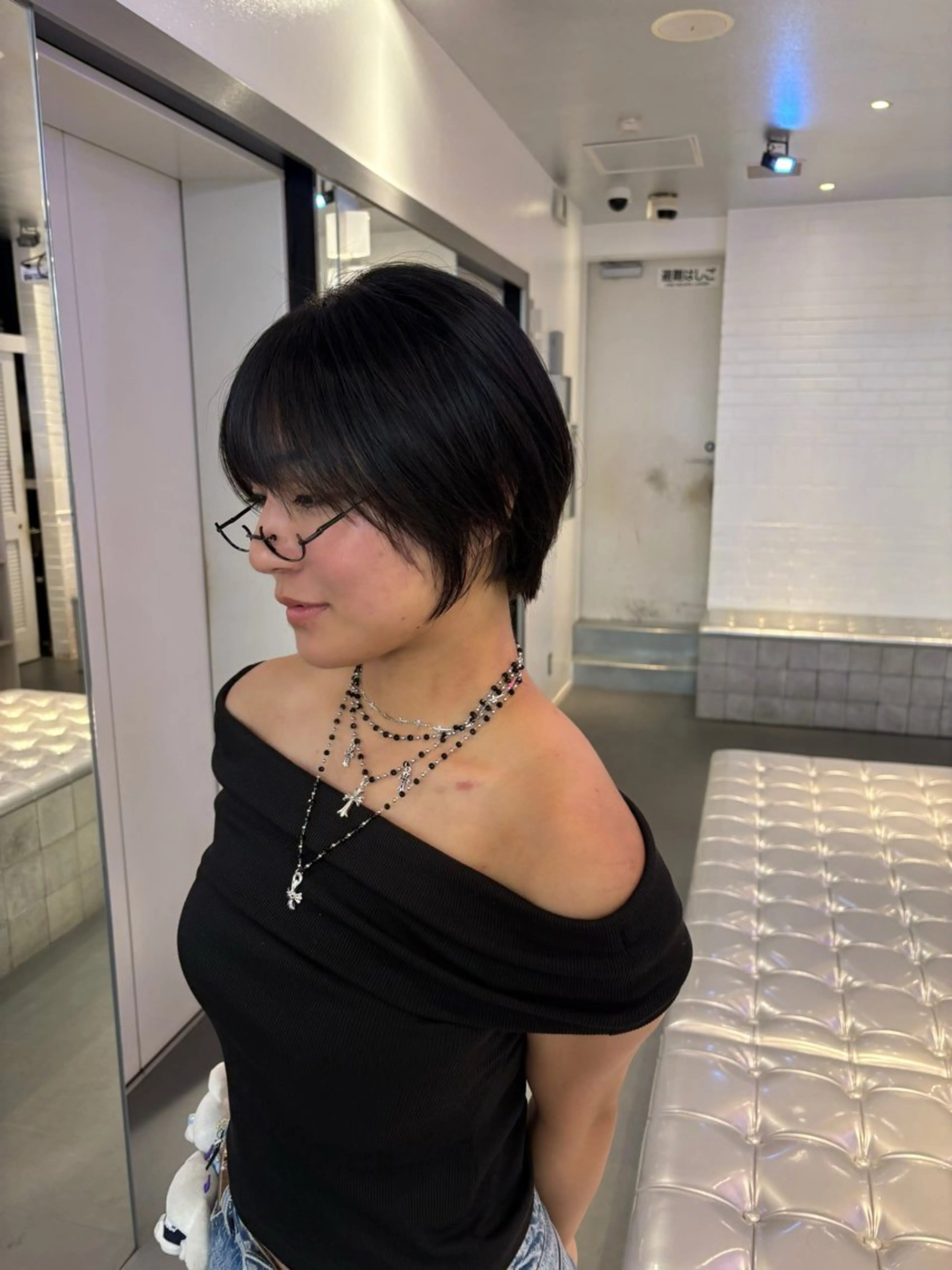 ショート ハイトーン×デザイン 🪽🫧HIKARIのヘアスタイル