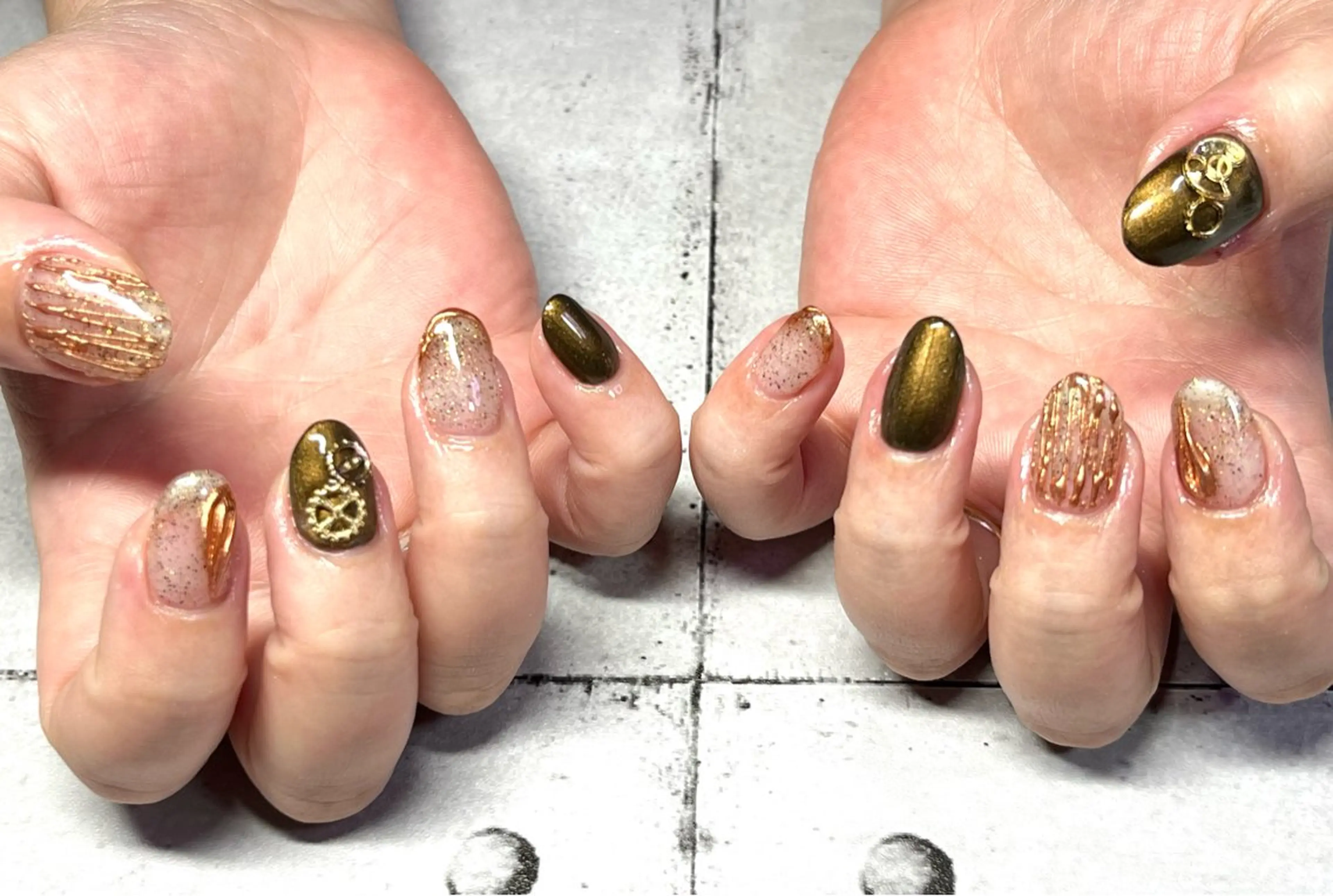 ネイル ハンドネイル まり りぃ〜んのネイルデザイン