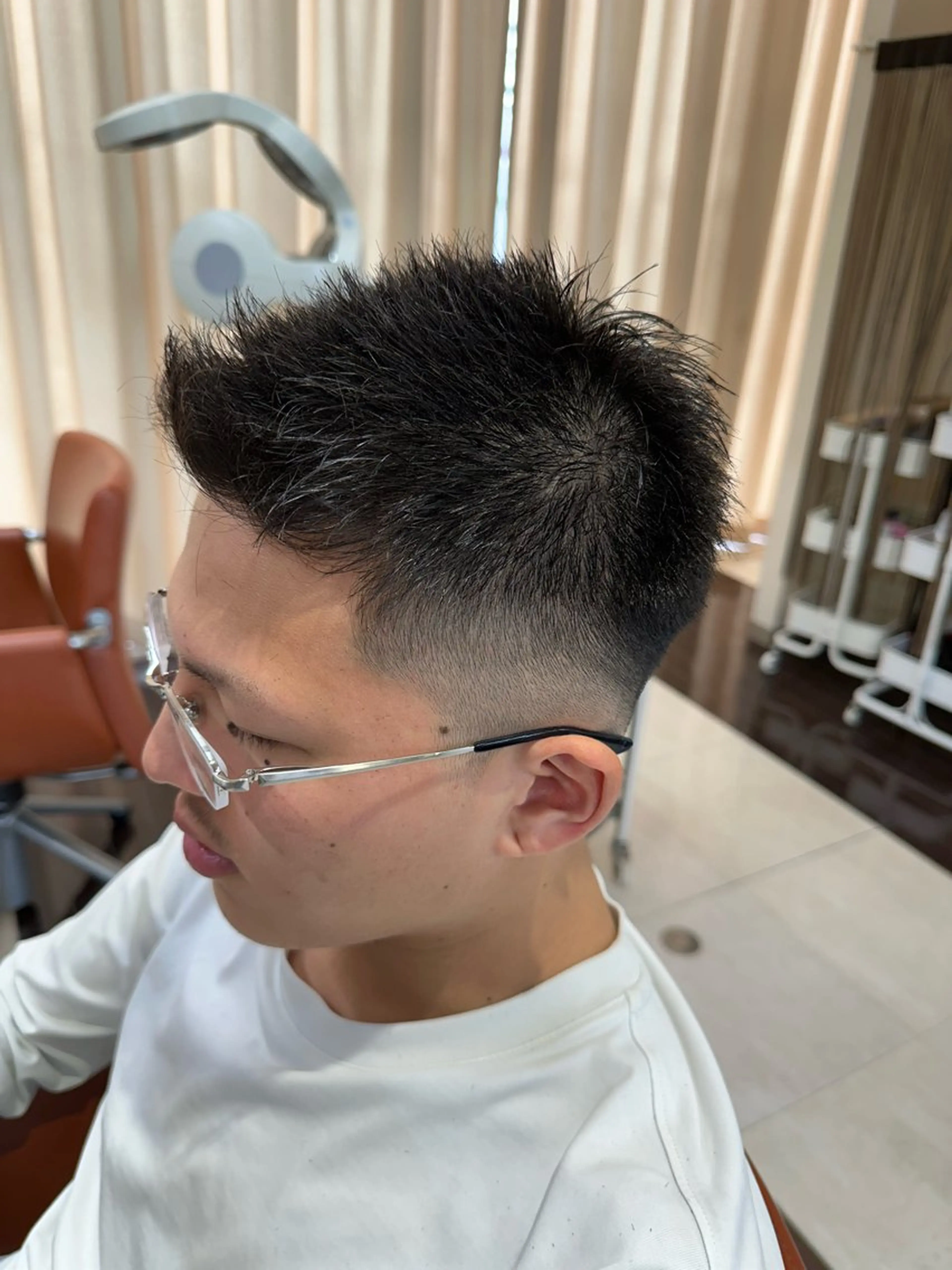 ショート カラー パーマ メンズ カット ヘッドスパ ヘアセット 毎月230人担当/ メンズヘア/清和武虎のヘアスタイル