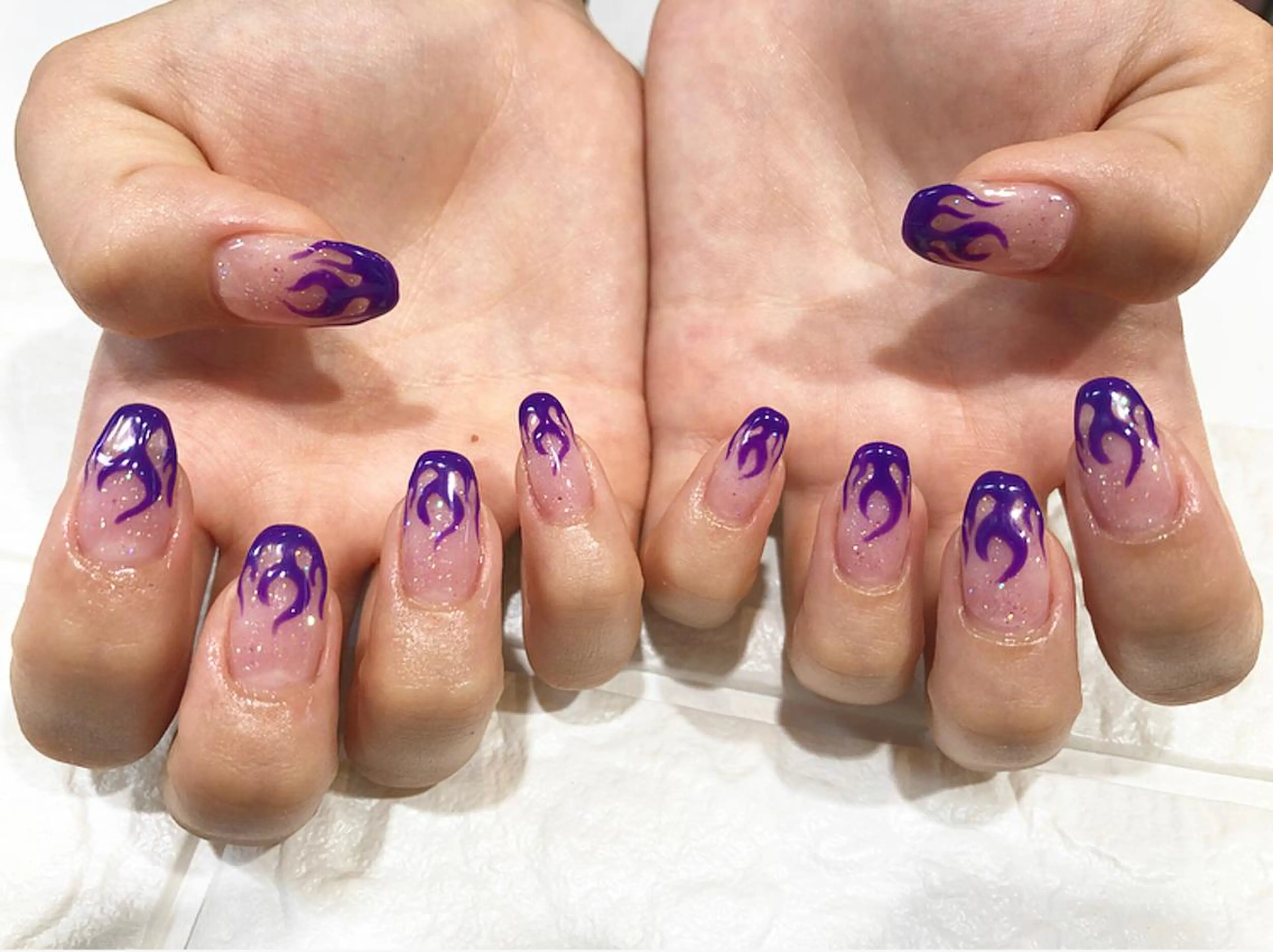 ネイル ラメ(グリッター) rina eye&nailのマツエク・マツパデザイン