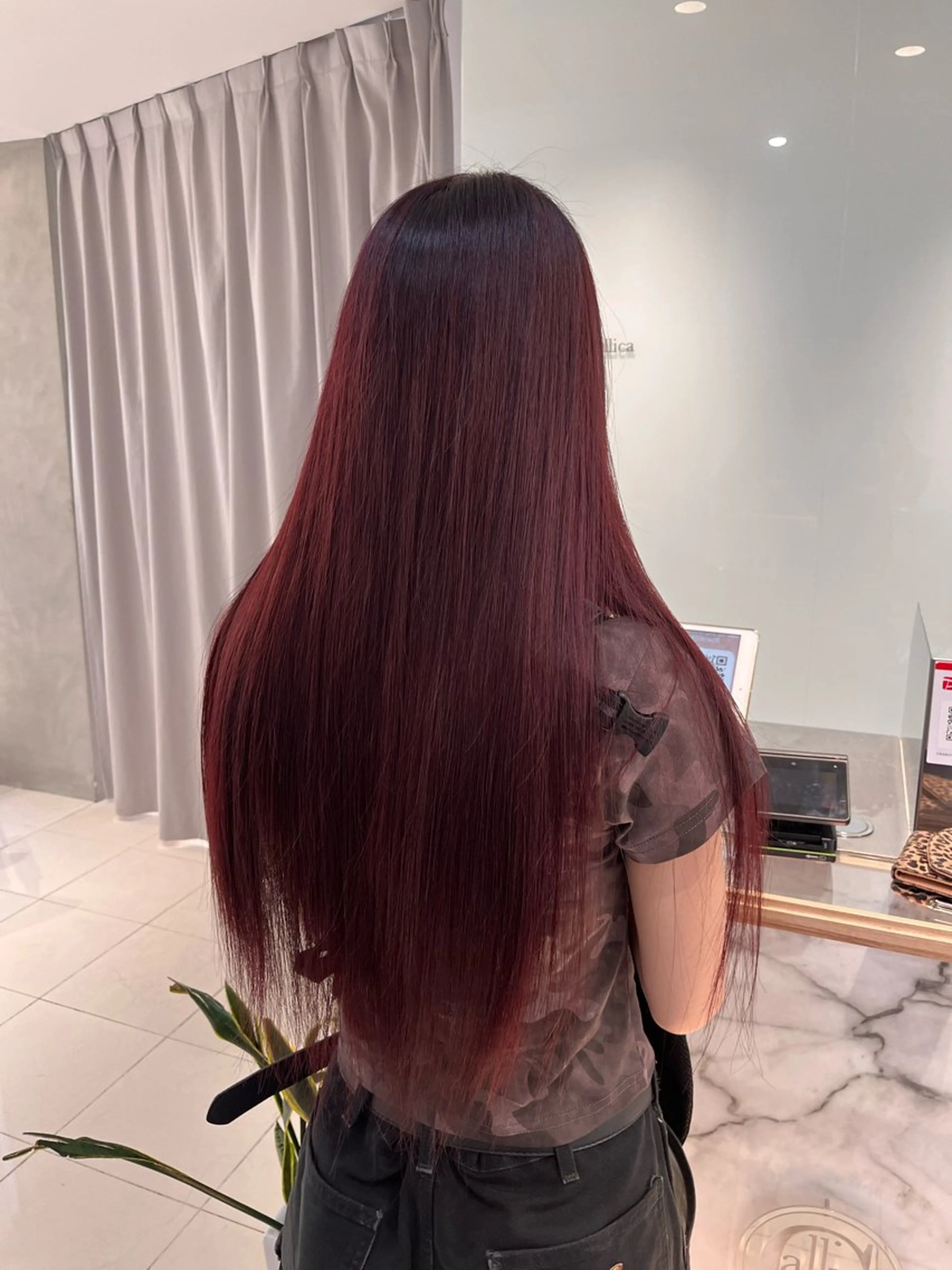 ロング カット ヘアカラー トリートメント stylist ◎RUKI.のヘアスタイル