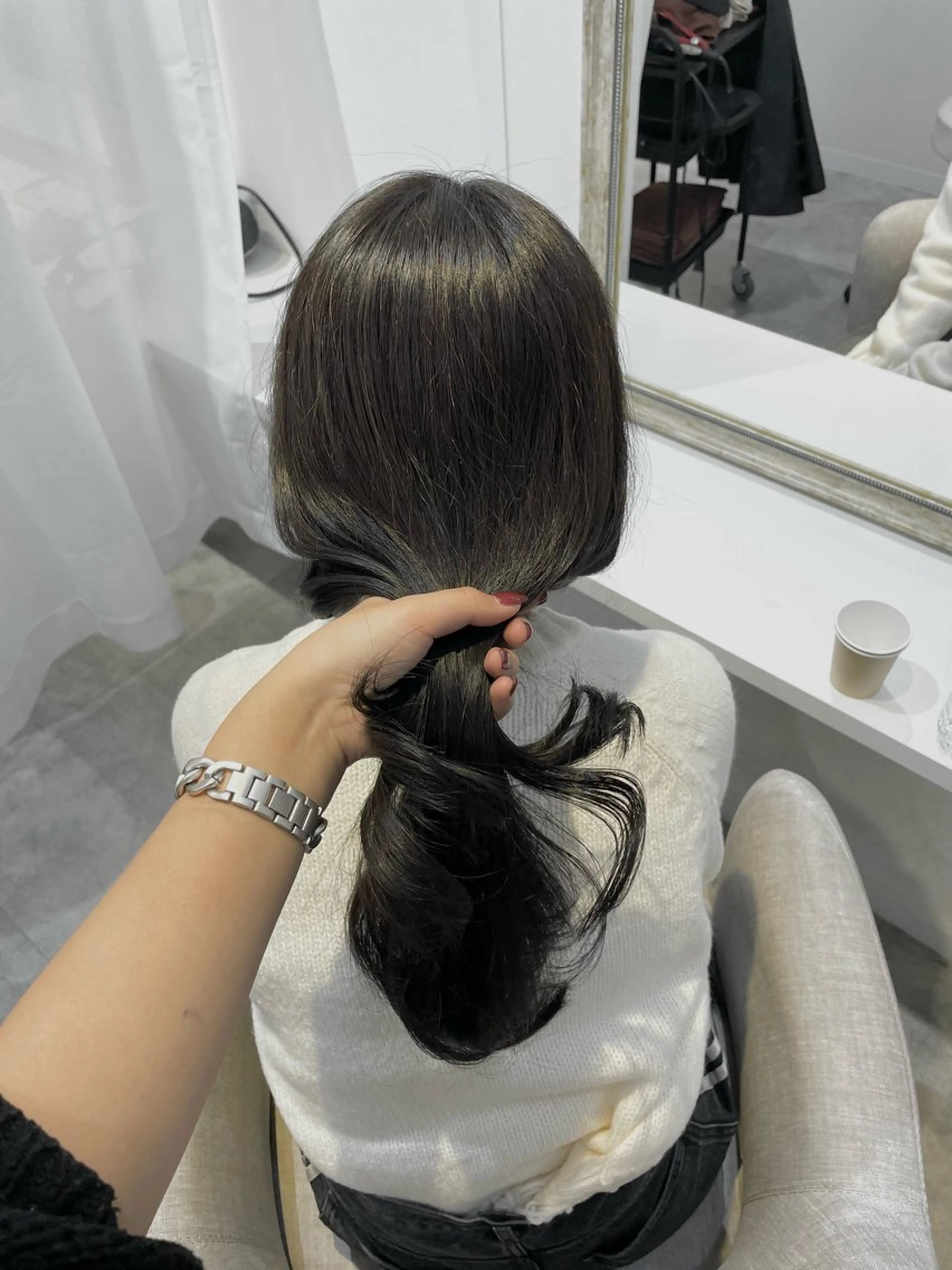 ロング カラー ベージュカラー ブリーチ ブラウンカラー グレージュ ハイトーンカラー ヘアカラー 垢抜け似合わせカラー /梅田 /ayanaのヘアスタイル