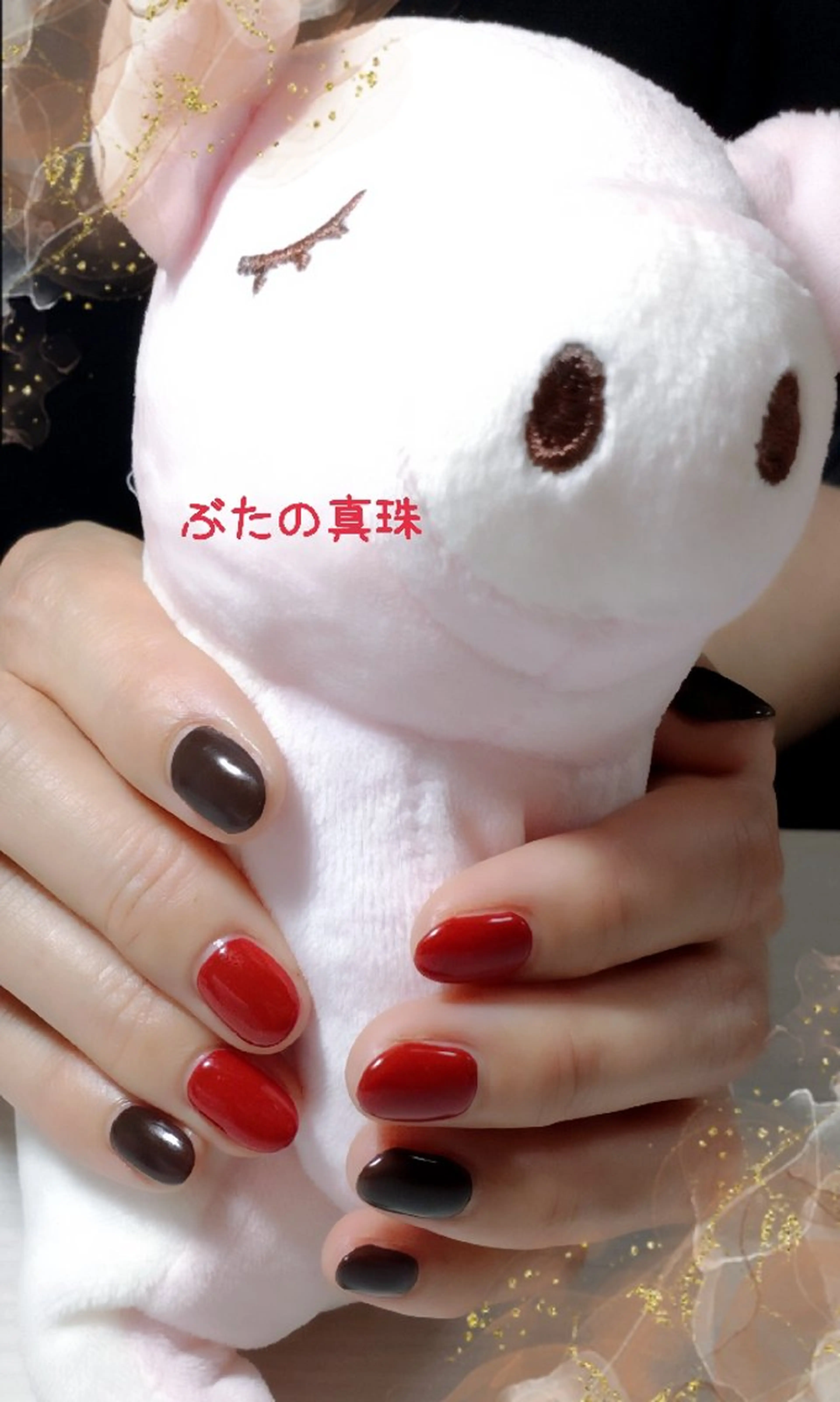 ネイル ハンドネイル 林 珠里のネイルデザイン