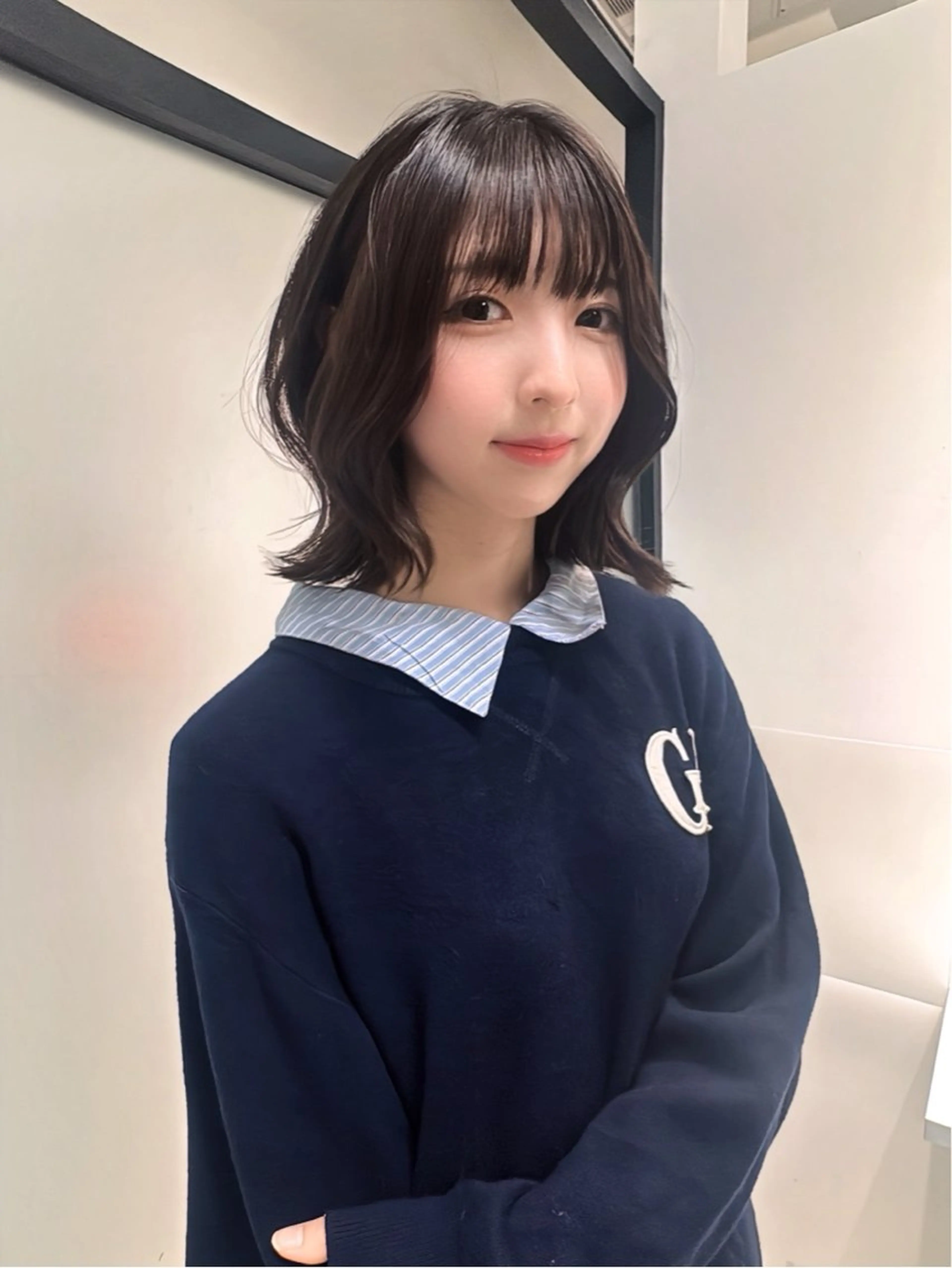 ミディアム カラー 透明感カラー ヘアカラー 韓国ヘア/透明感 カラー/KANAのヘアスタイル