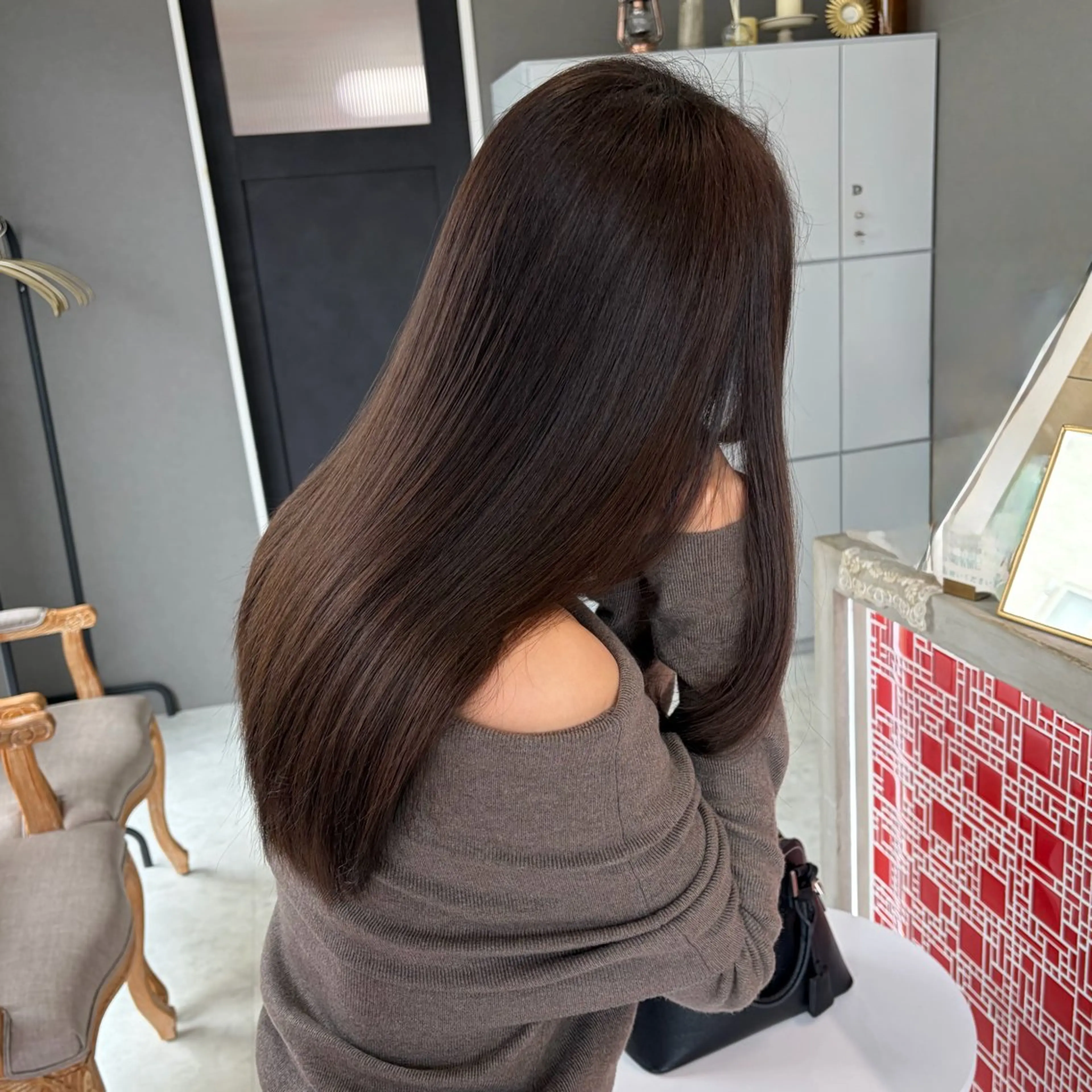 〖 1月限定 〗カット+髪質改善カラー+髪質改善トリートメントの写真