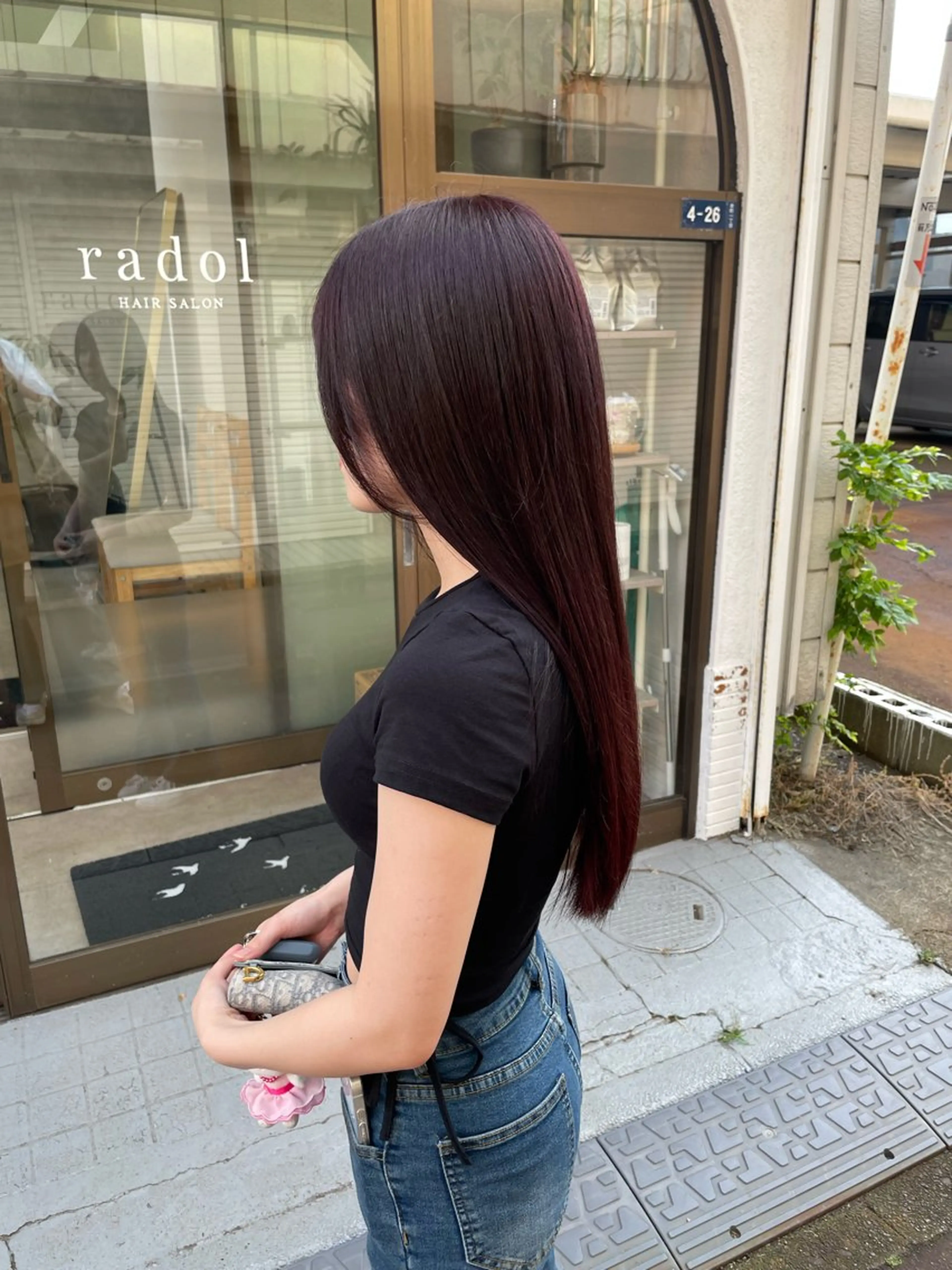 【ミニモ限定🔥透明感カラー🌱】人気No.2髪質改善カラーエステ+カット¥17600→16500の写真