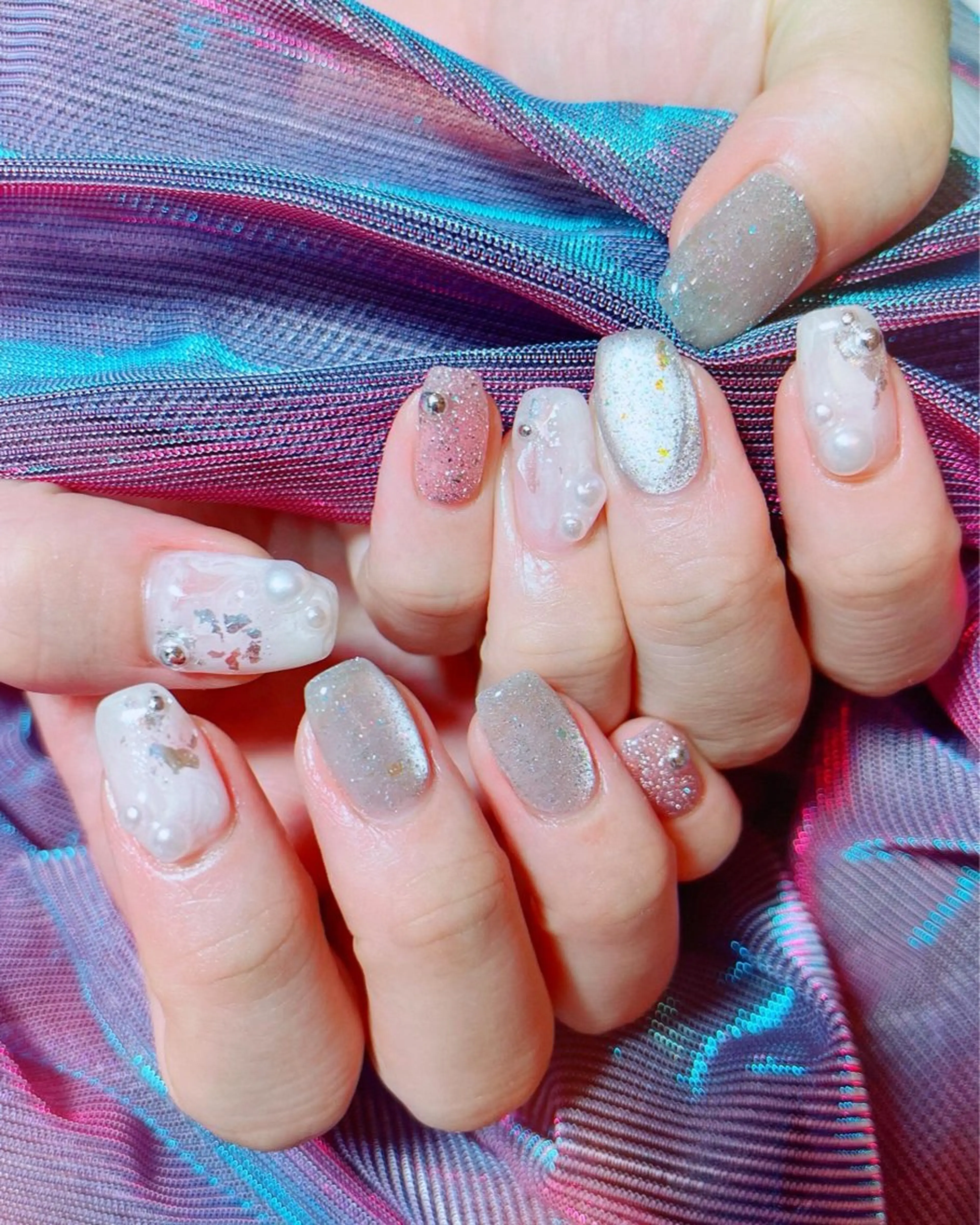 ネイル ブライダルネイル ruirui.naildesign所属・RUI ☆のネイルデザイン