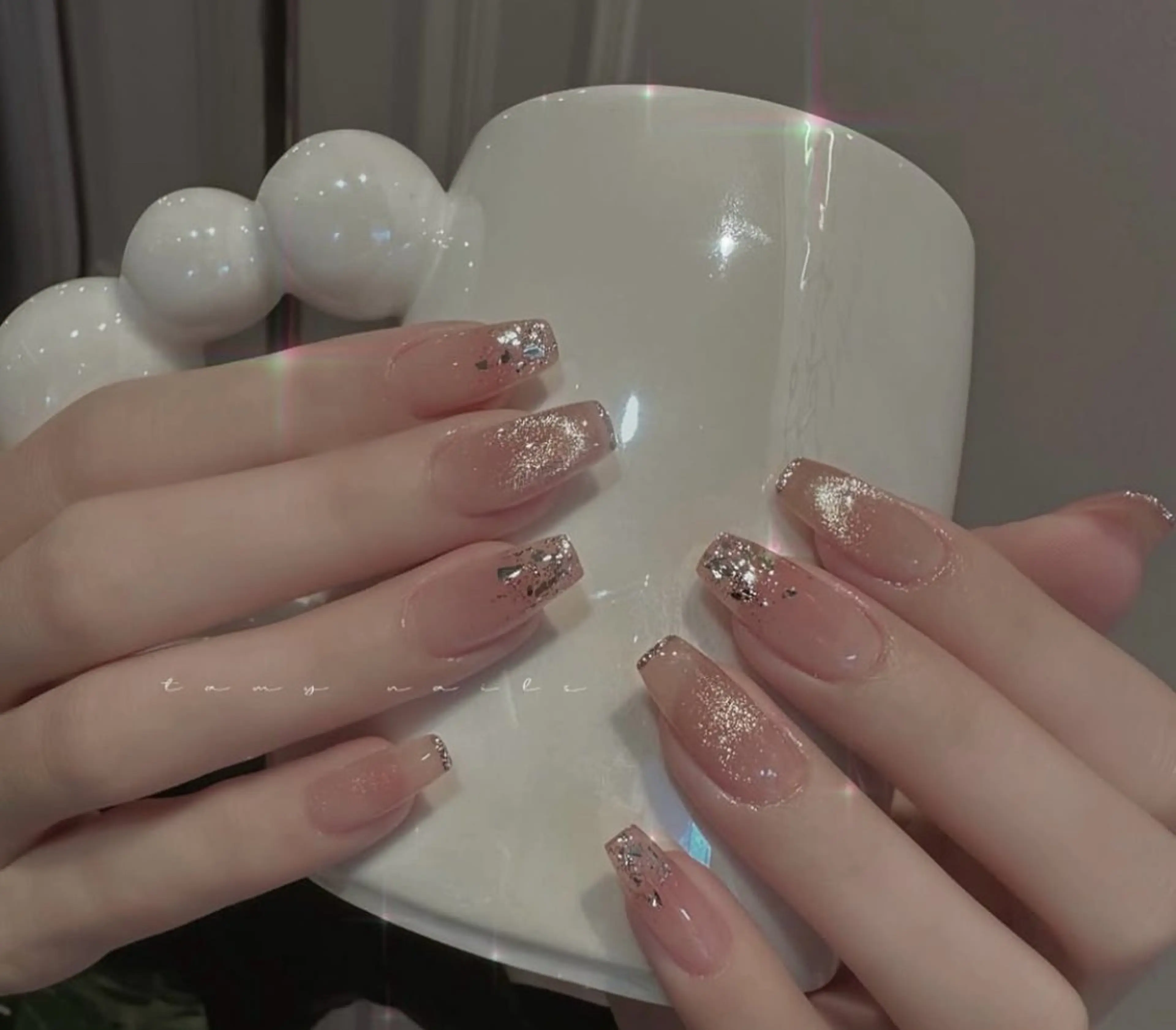 ネイル 持ち込み ハンドネイル JISOO ANA.CHUOのネイルデザイン