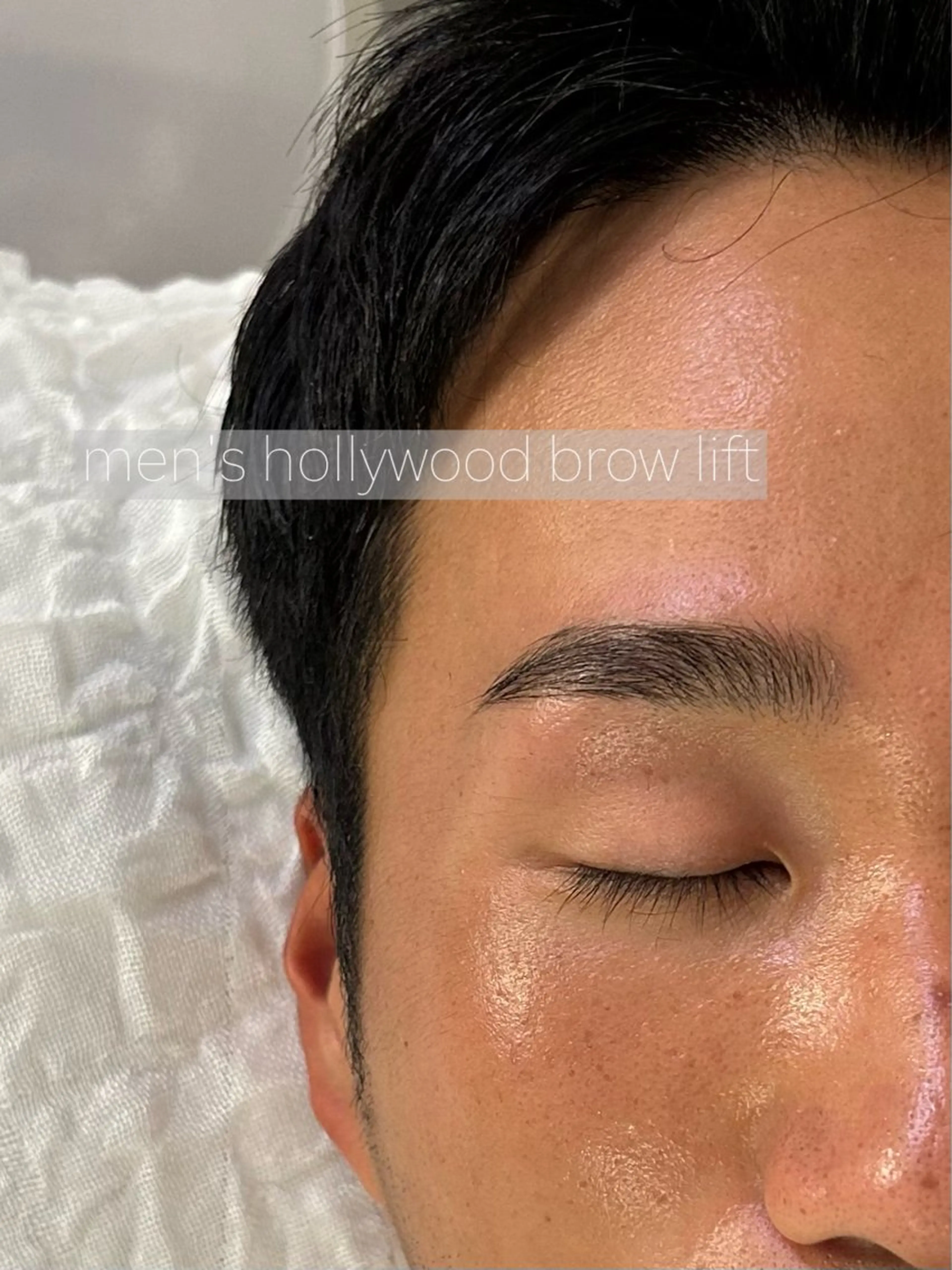 メンズ アイブロウ ハリウッドブロウリフト メンズアイブロウ ワックス脱毛 その他(アイブロウ) GO TODAY SHAiRE SALON Vellmie店所属・吉祥寺kasumi 🌛eye/browのマツエク・マツパデザイン