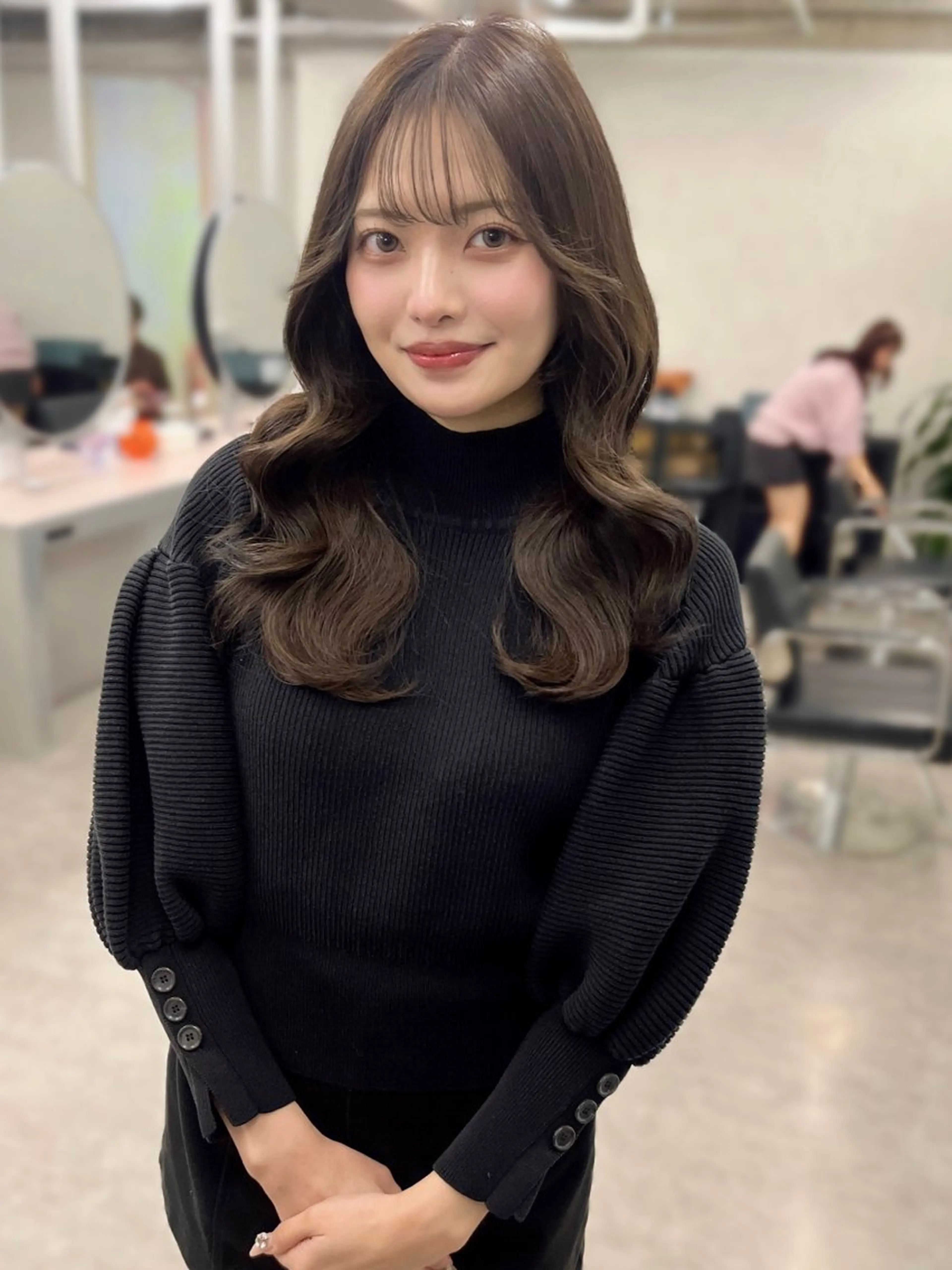 【‼️1月限定‼️】透明カラー+トリートメント+無料カットクーポン🎀💕の写真