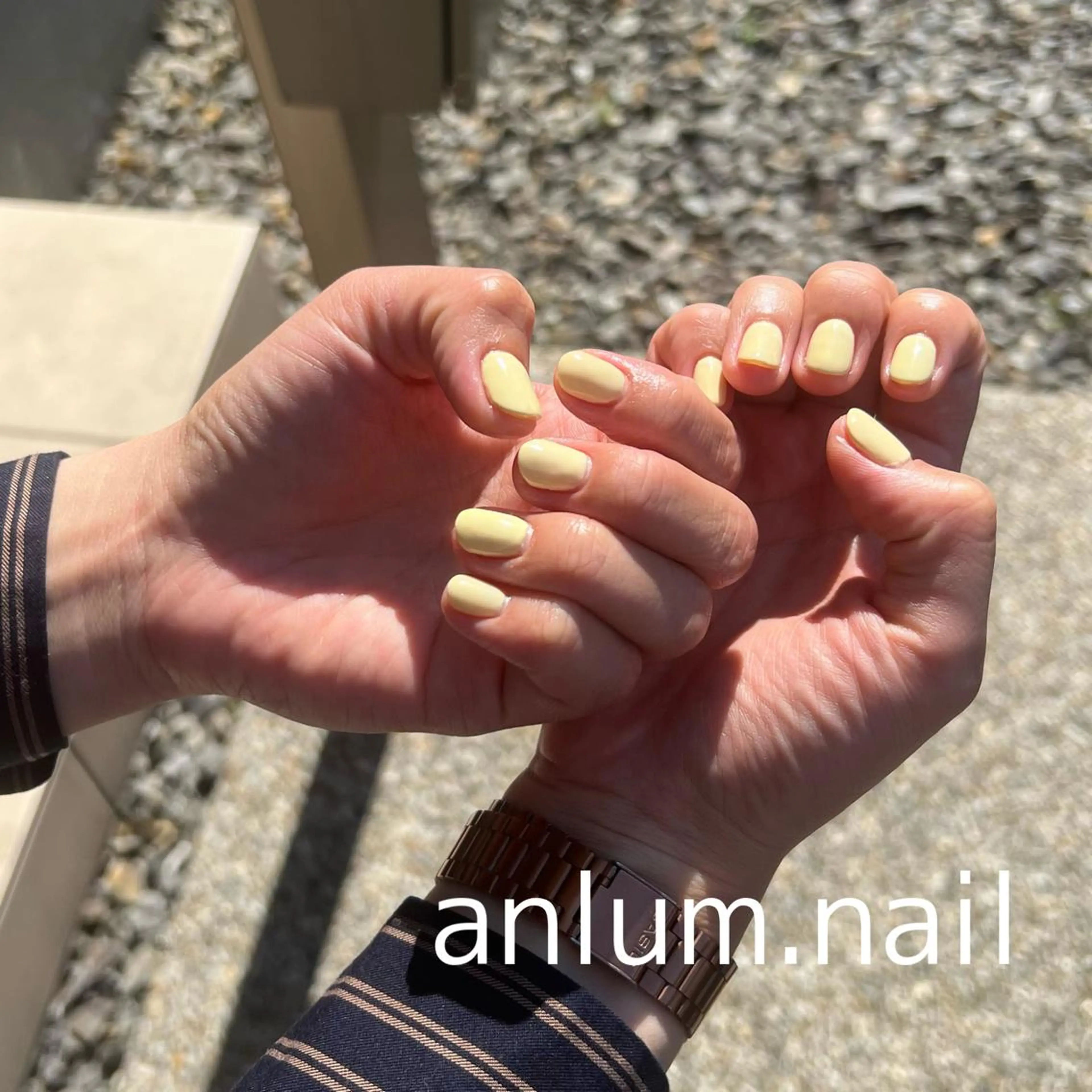 ショート ネイル ハンドネイル anlum.nail shuriのネイルデザイン