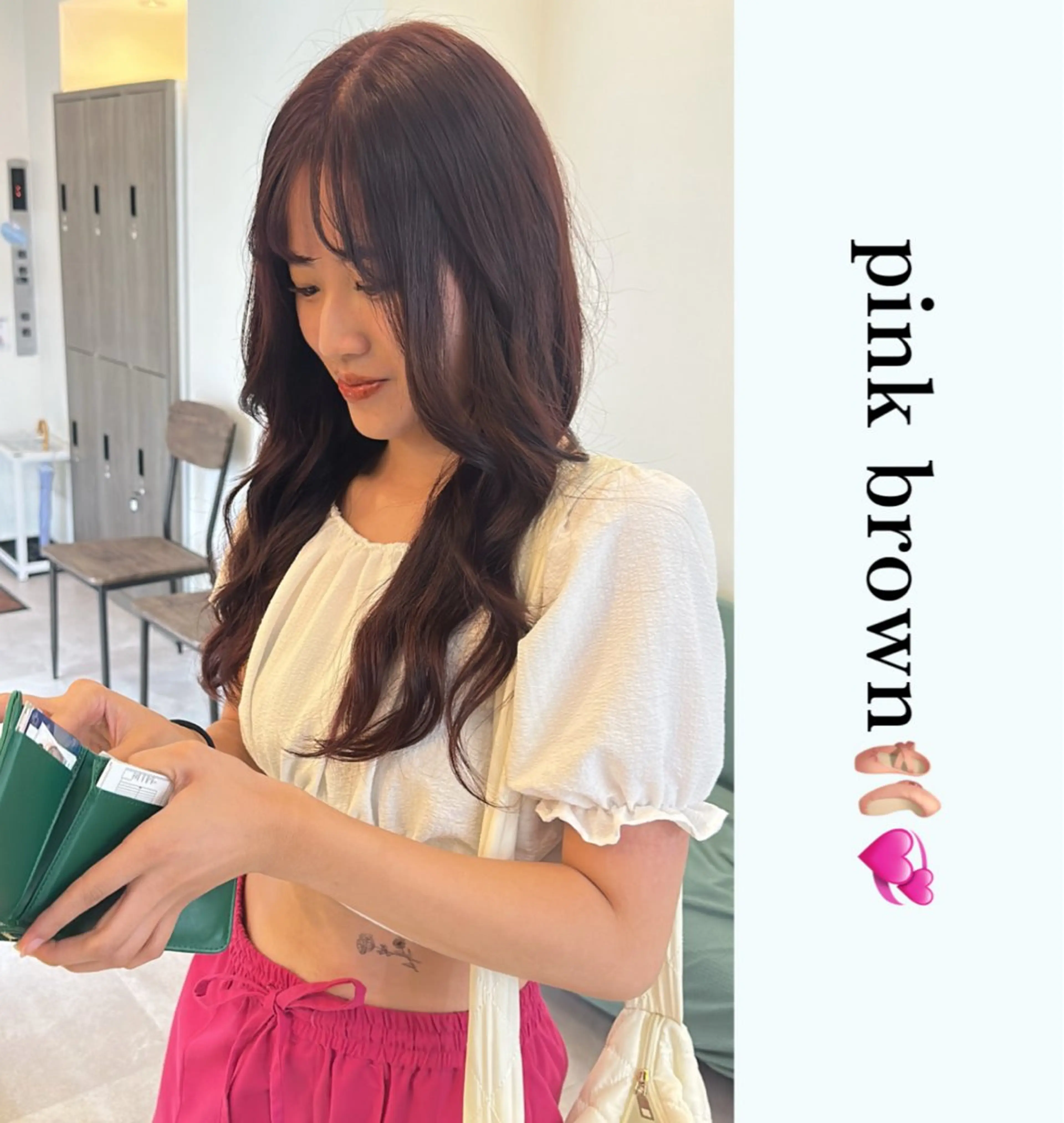 ロング カラー 満足度No.1🐥❕ 平島 凪紗のヘアスタイル