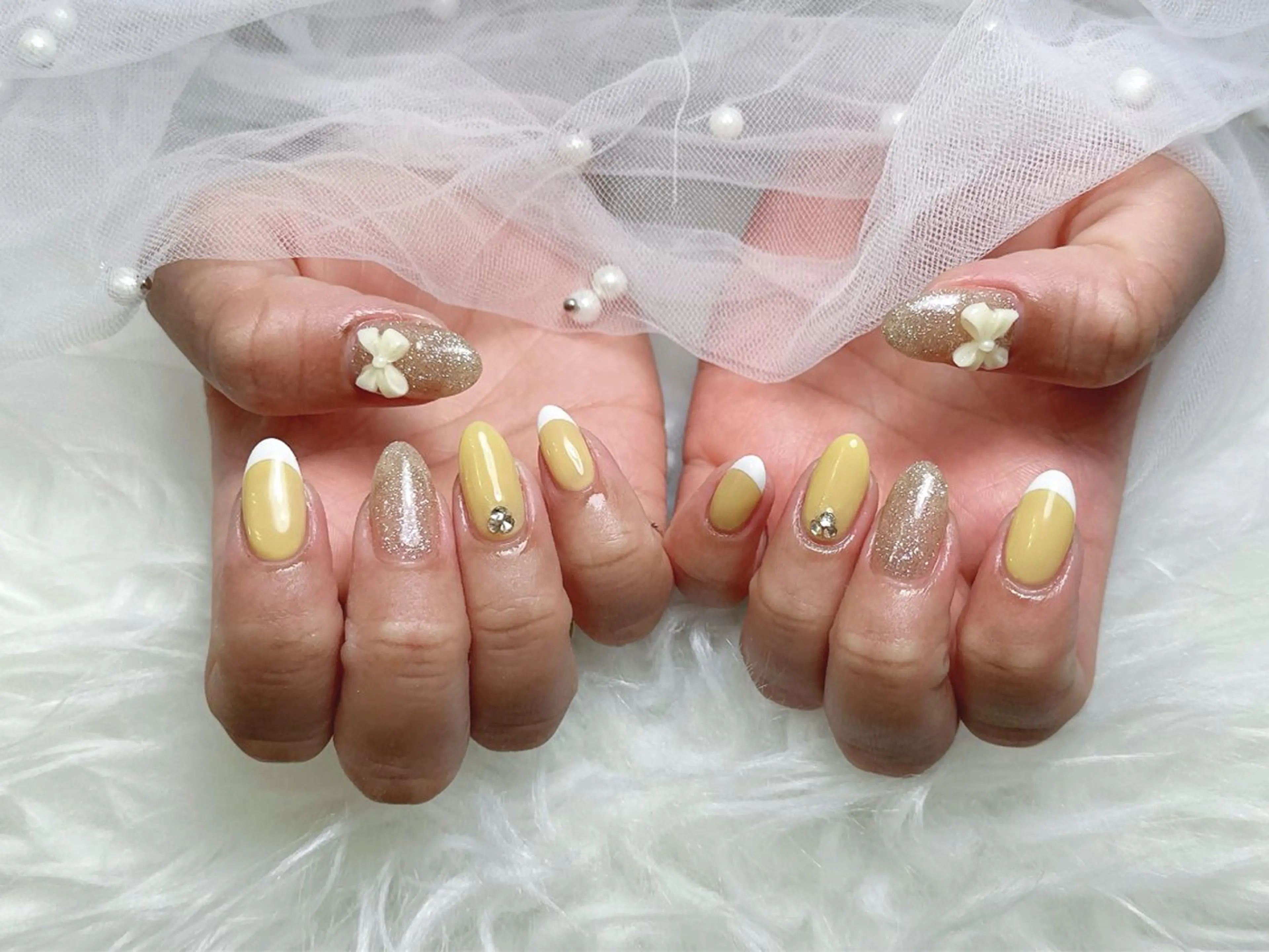 ネイル ハンドネイル 【Eclat エクラ】nail&beauty所属・Eclat〔エクラ〕 MOEKA𝜗𝜚*のネイルデザイン