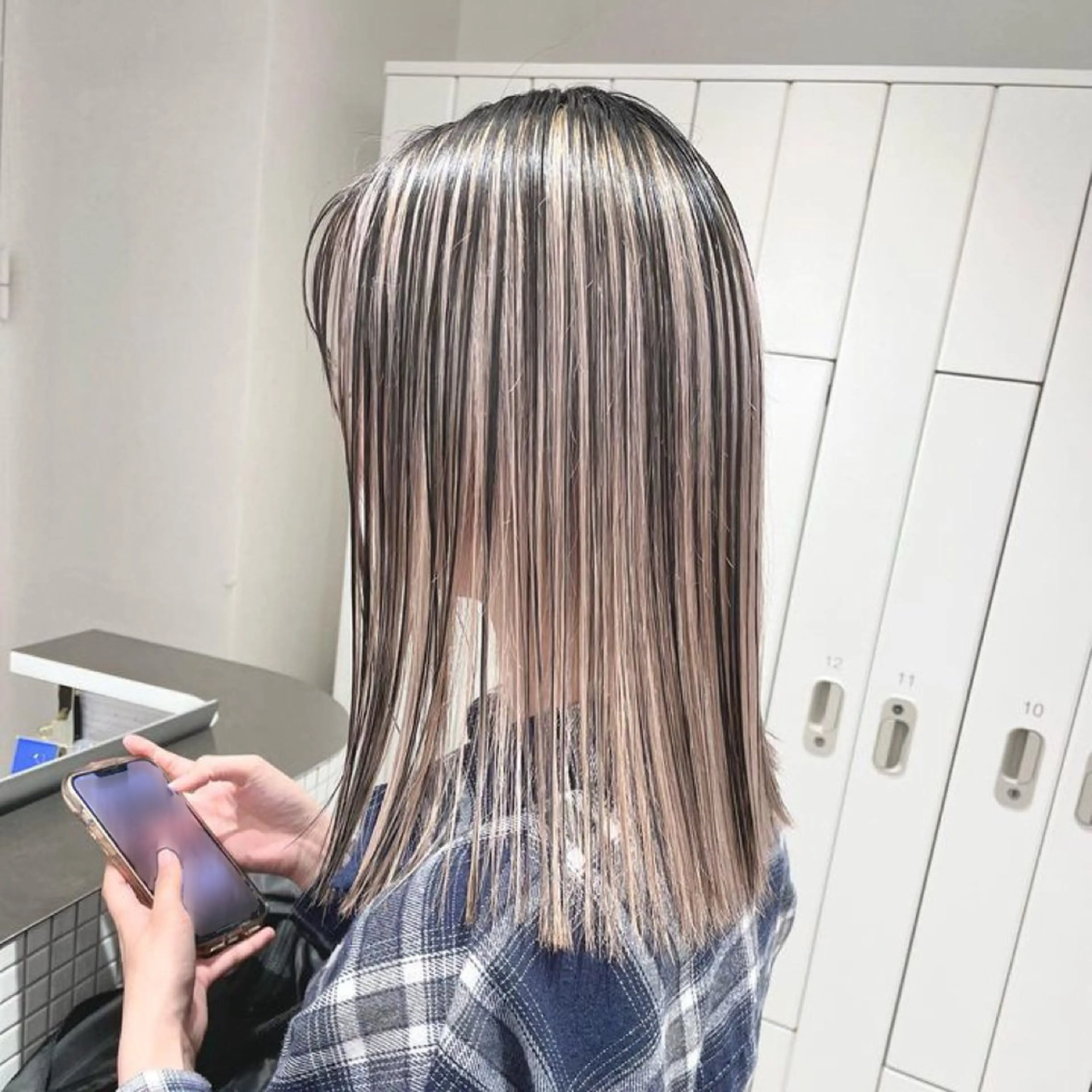 ダブルカラー💕✨（インナー・アンブレラカラー）トリートメント付き⭐︎の写真