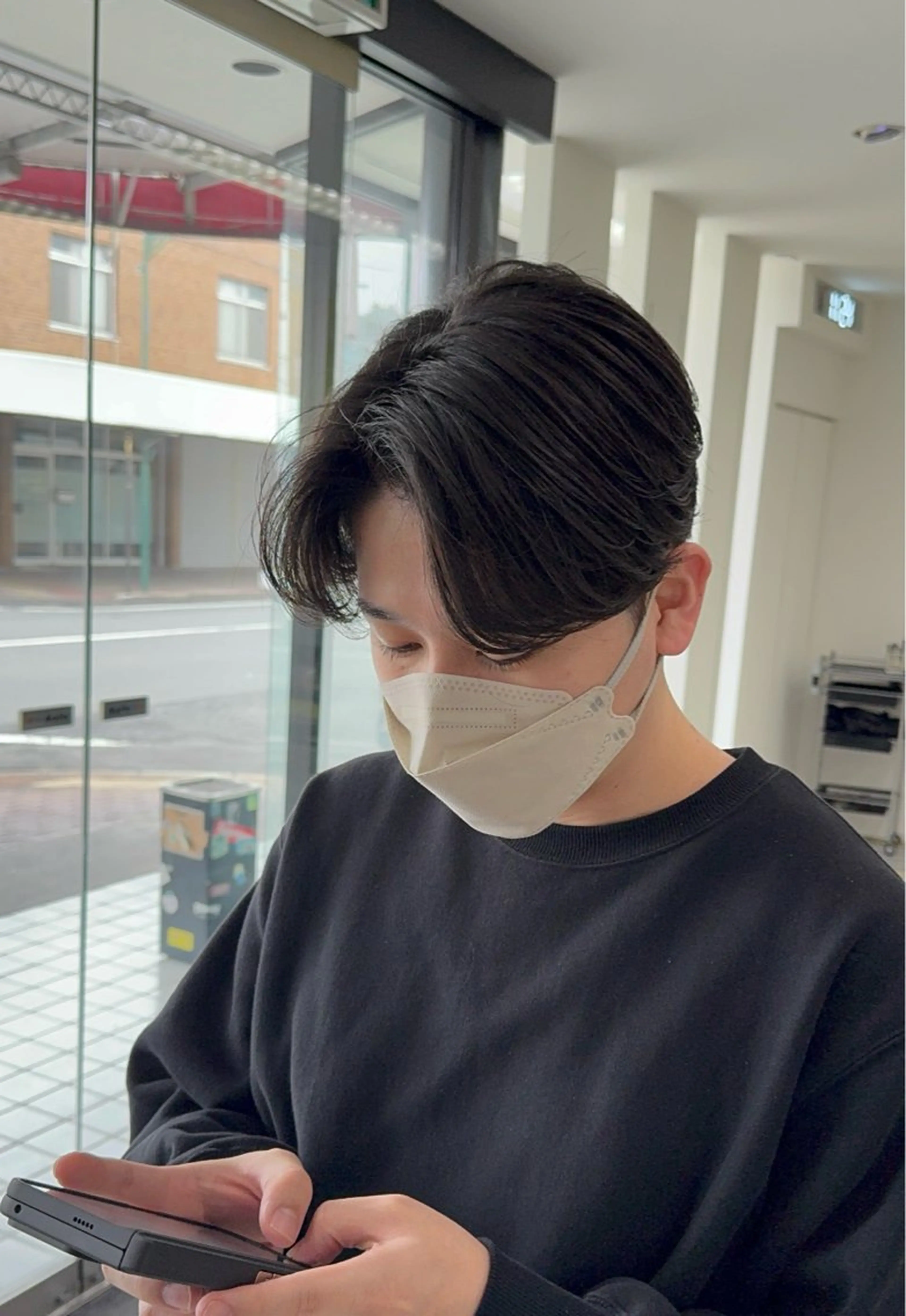 ショート パーマ メンズ カット パーマ 【メンズ特化】岩瀬 武【メンズパーマ】のヘアスタイル