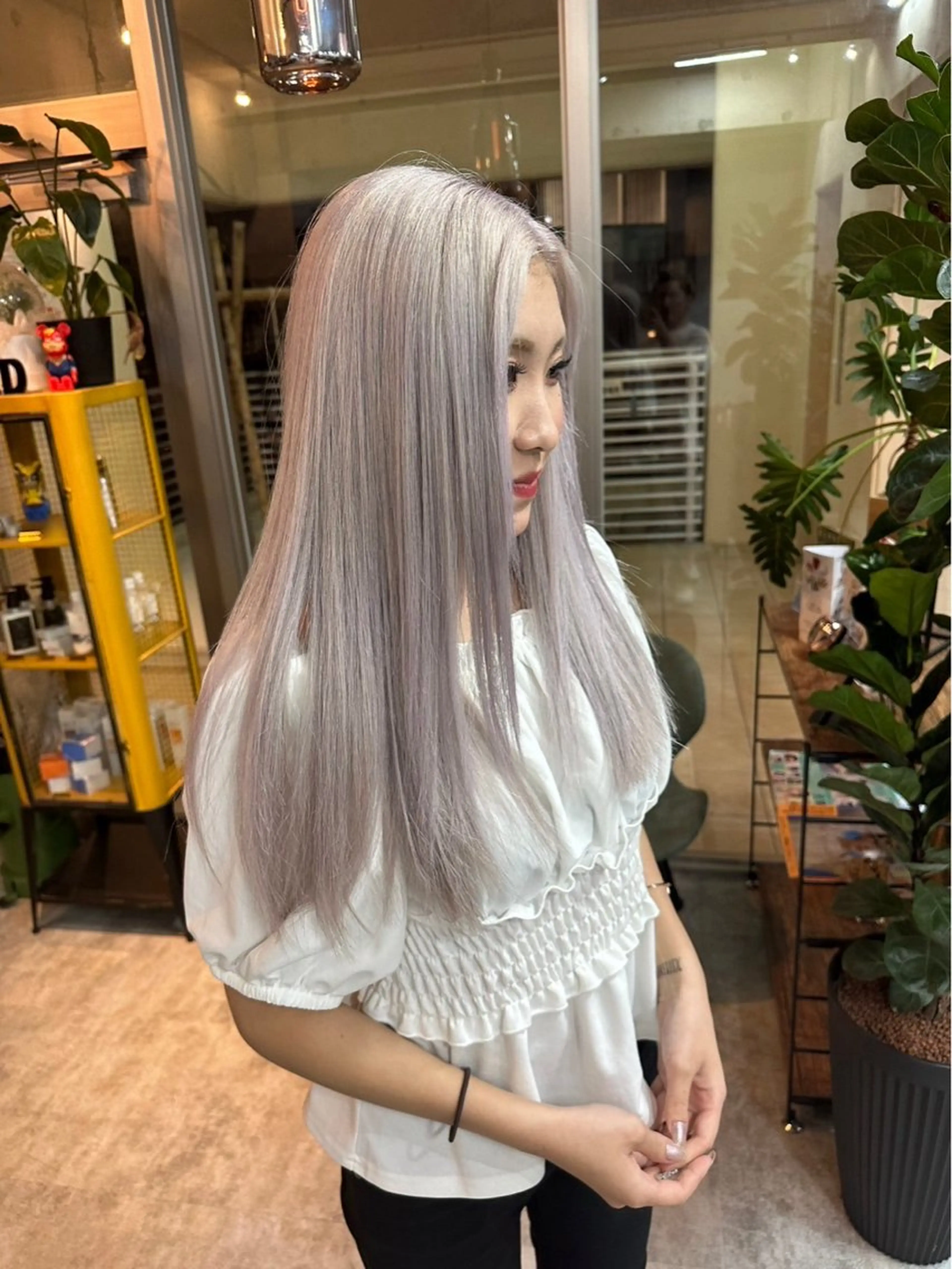 ロング カラー C'LD Hair Produce【シールドヘアープロデュース】所属・シールドヘアー/那覇 /縮毛矯正/ブリーチのヘアスタイル
