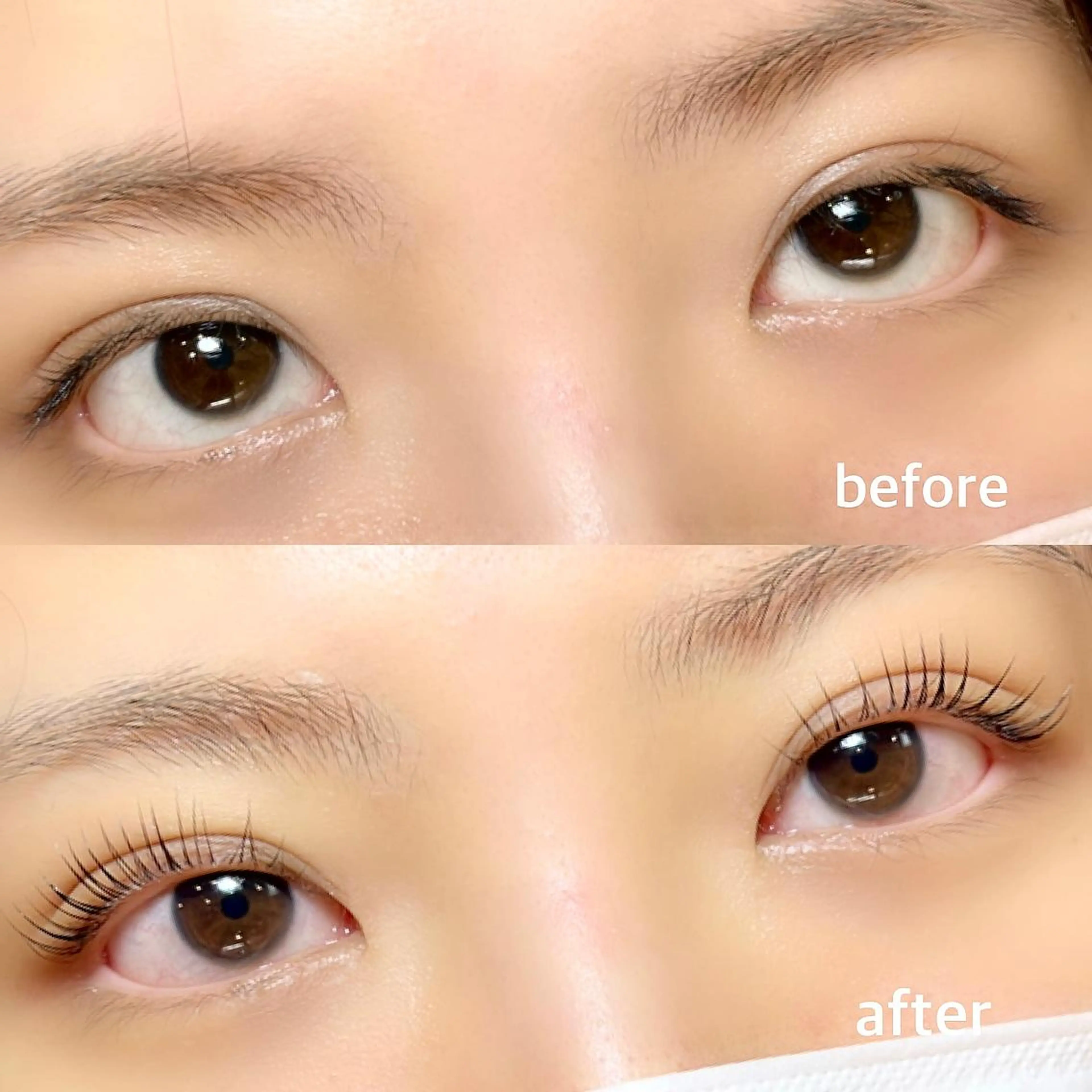 キッズ マツエク・マツパ アイブロウ パリジェンヌラッシュリフト マツパ eyelist ⌇ minami 𖠚ᐝのマツエク・マツパデザイン