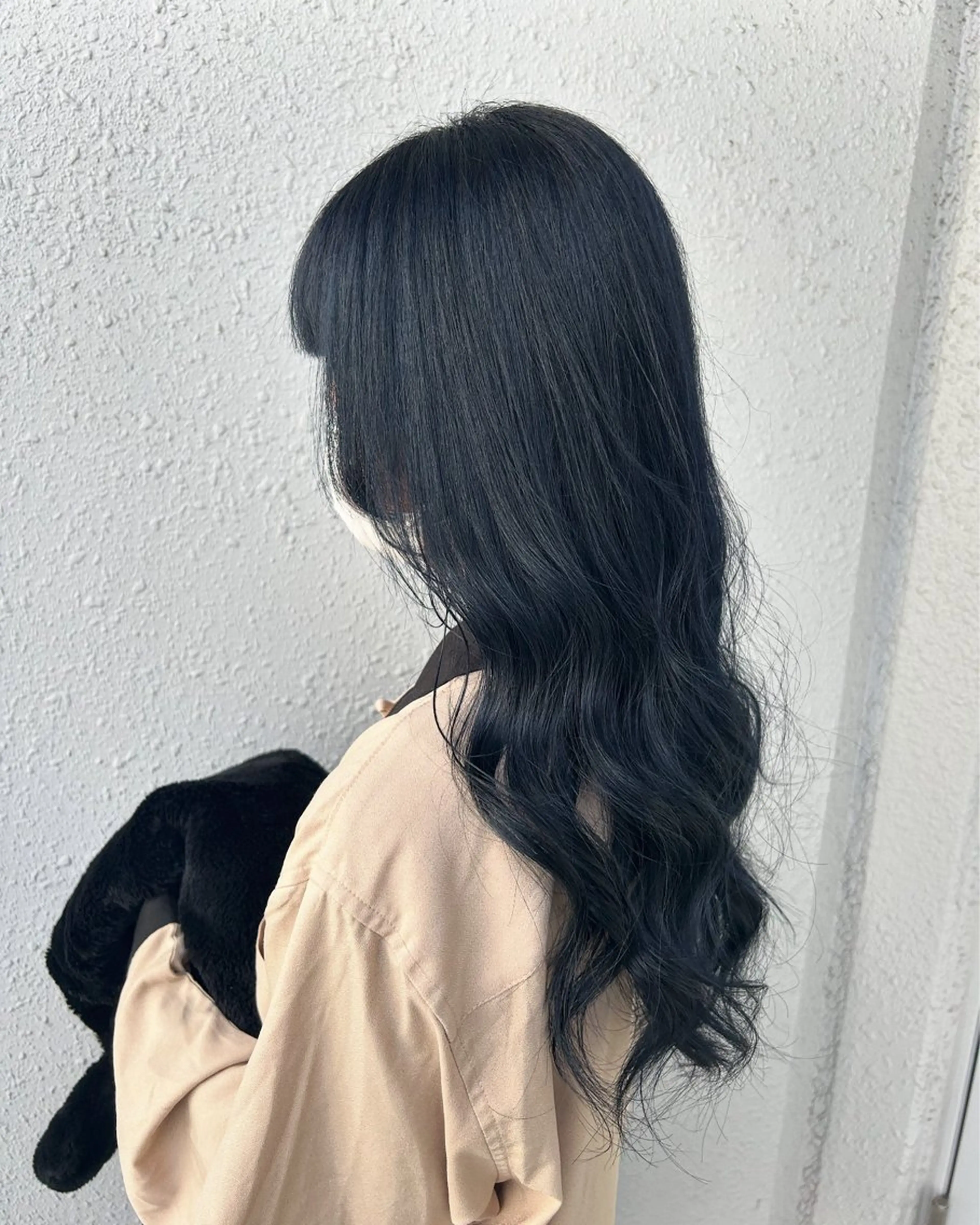 ロング カラー カット ヘアカラー トリートメント 後藤紗英/髪質改善 /オリーブベージュのヘアスタイル