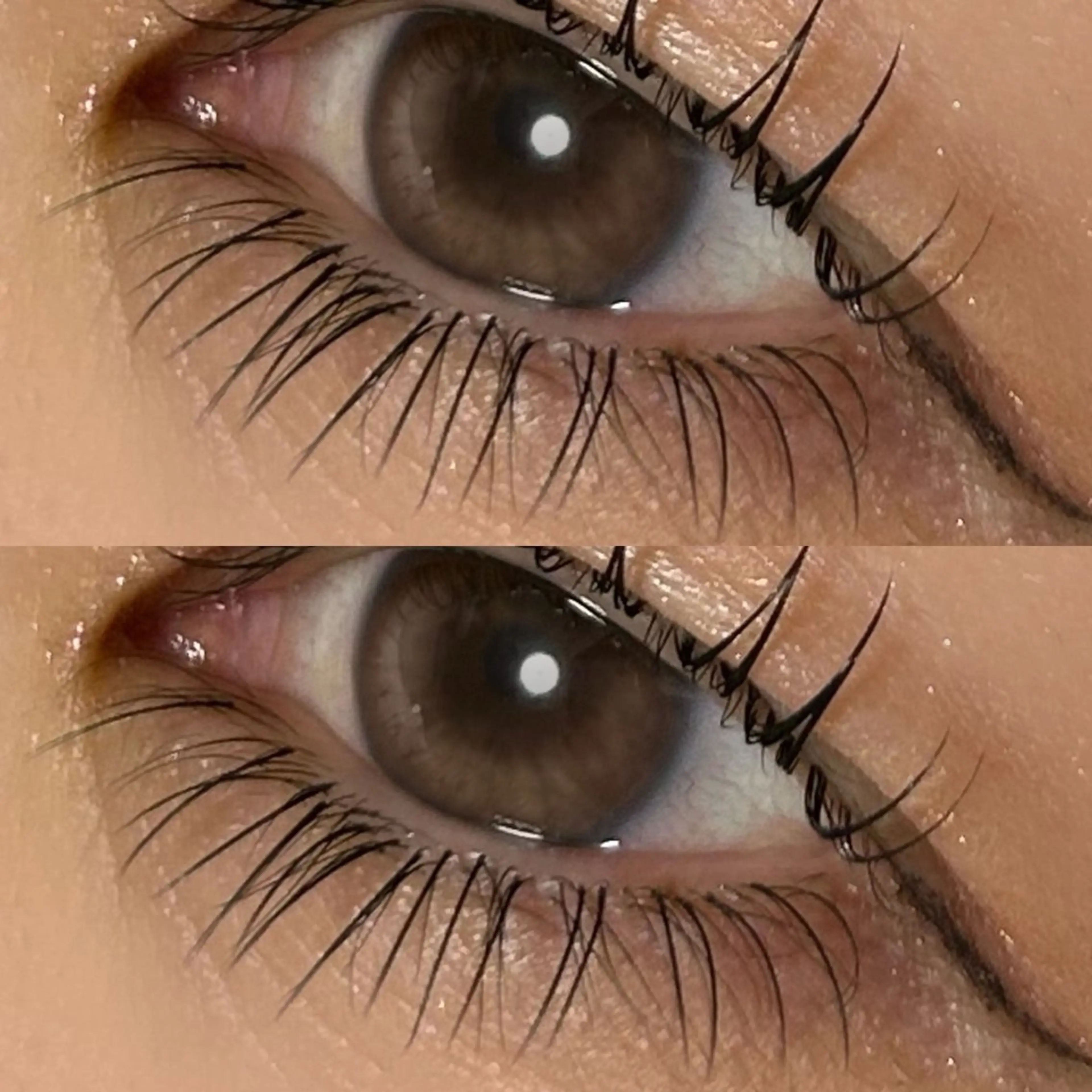 下まつげエクステ☪️40本の写真