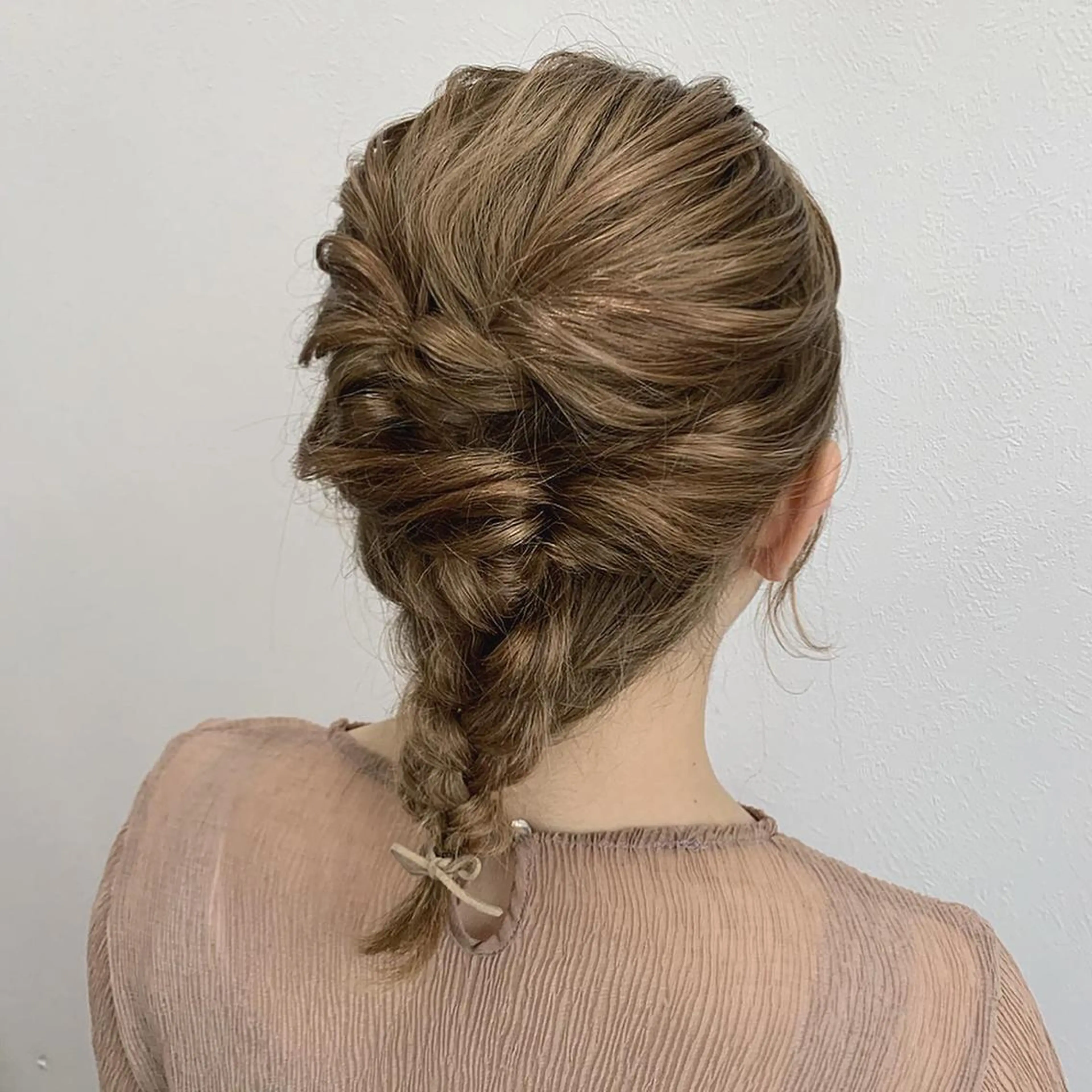 ヘアアレンジ レイヤー/ベージュ /メンズsaraのヘアスタイル