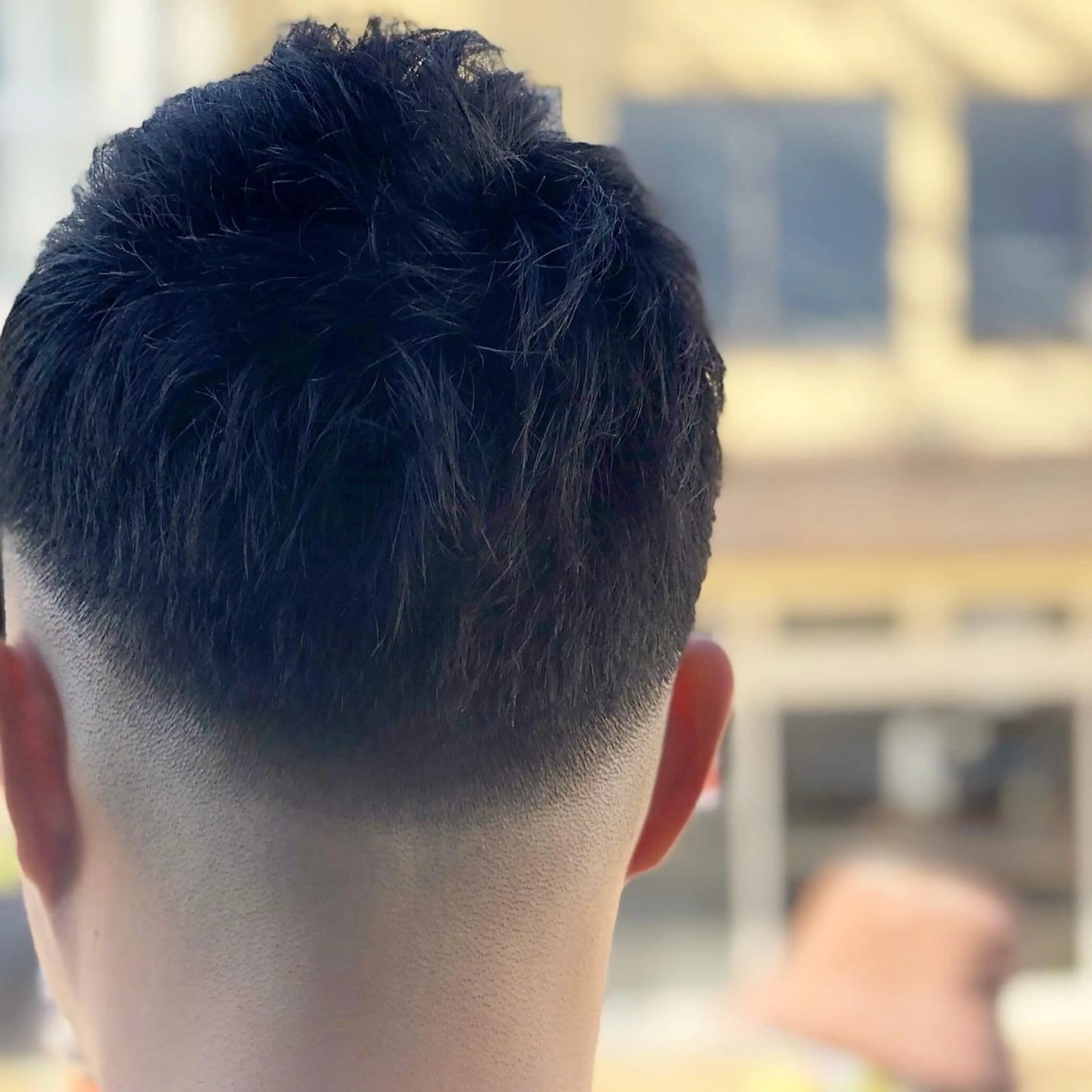 ショート メンズ フェードカット スキンフェード 樋口 まさみのヘアスタイル