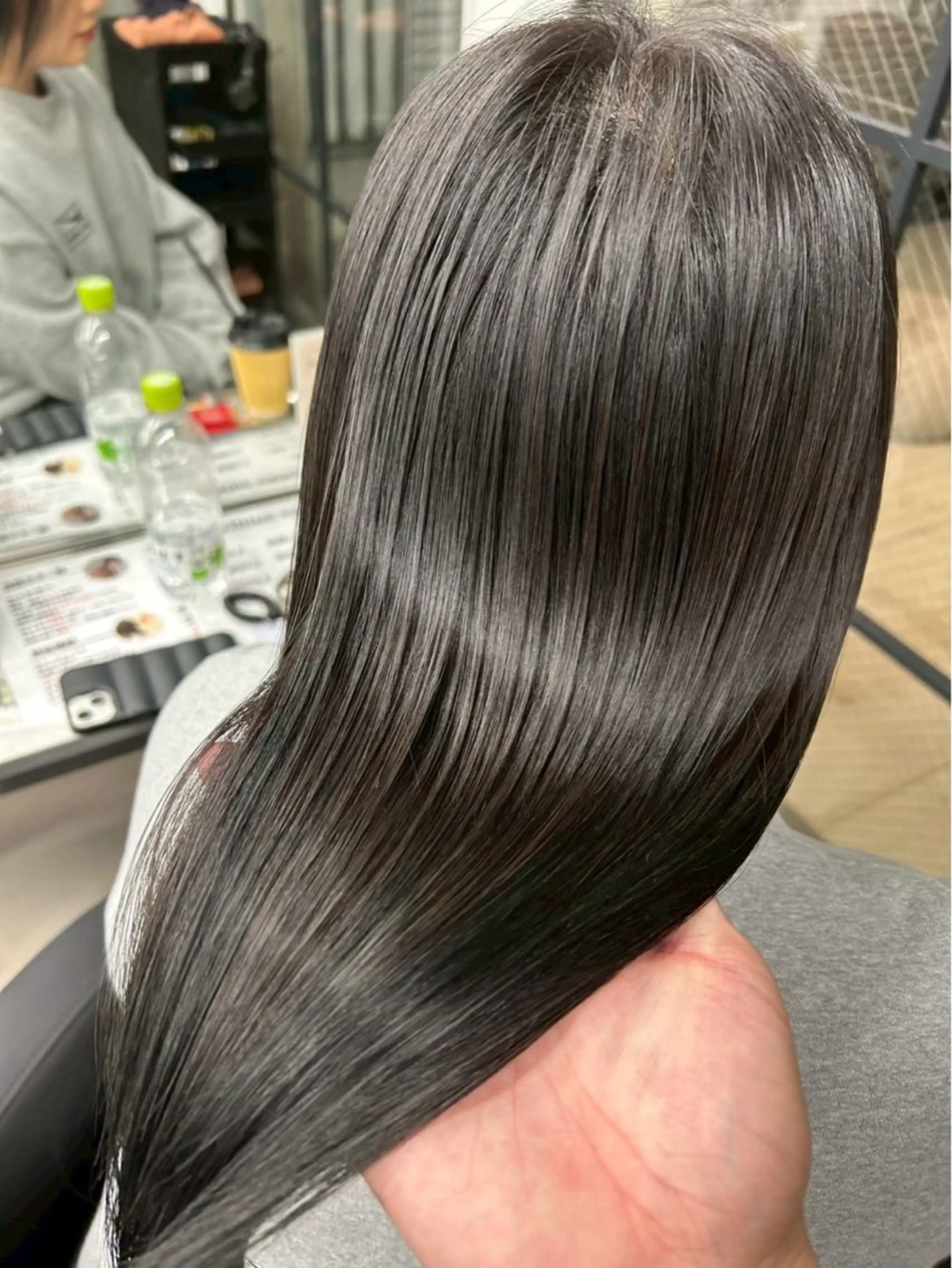 カラー カット ヘアカラー トリートメント ブリーチなしWカラー 美髪/透明感/ユウゴのヘアスタイル